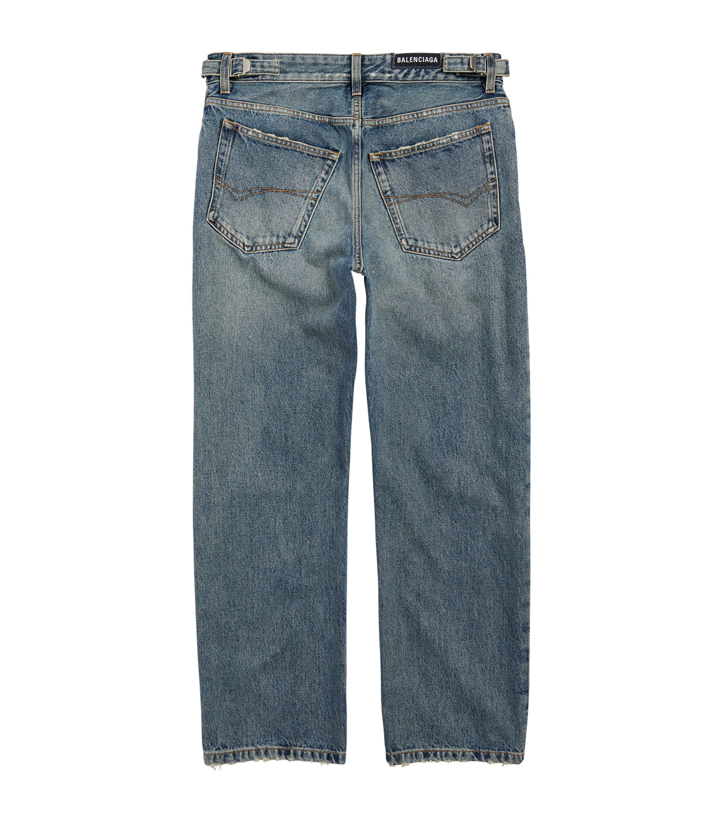 デニム・ジーパン Balenciaga Straight Leg Jeans 27958409_57587096_600.jpg