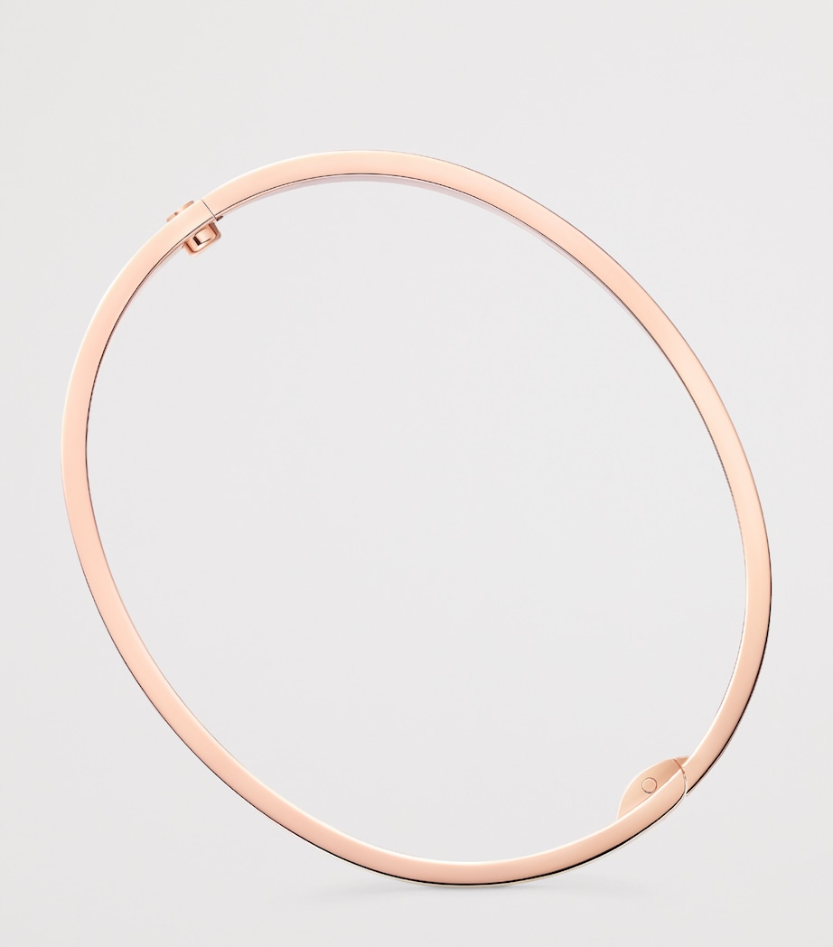 Medium Rose Gold and Diamond LOVE Bracelet ROSE GOLD Image 5