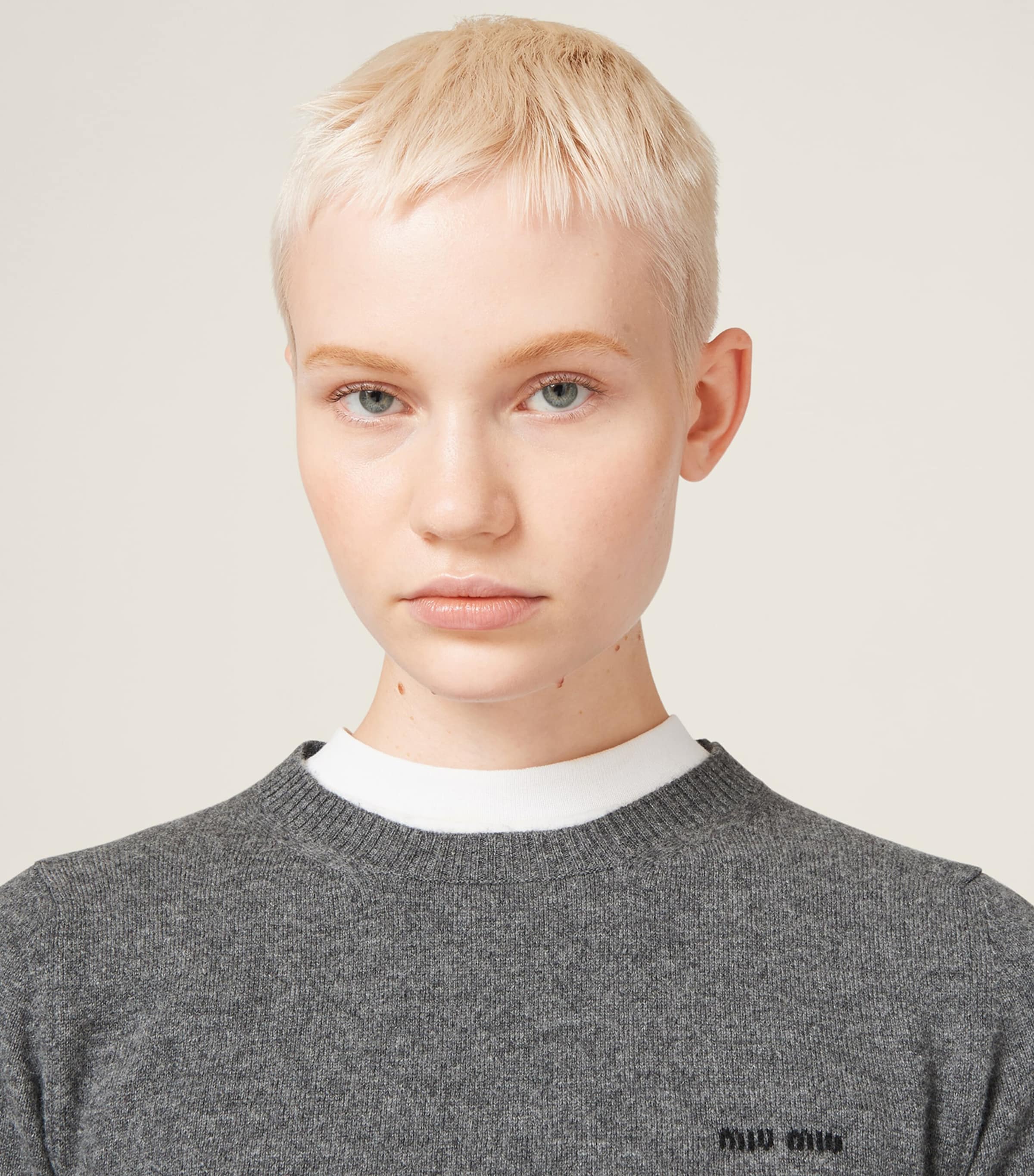 Cashmere Logo Sweater F0480 Image 5