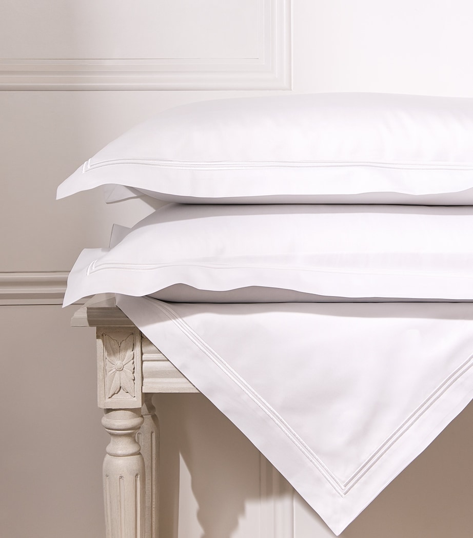 Pendle King Duvet Cover (230cm x 220cm) WHITE Image 4