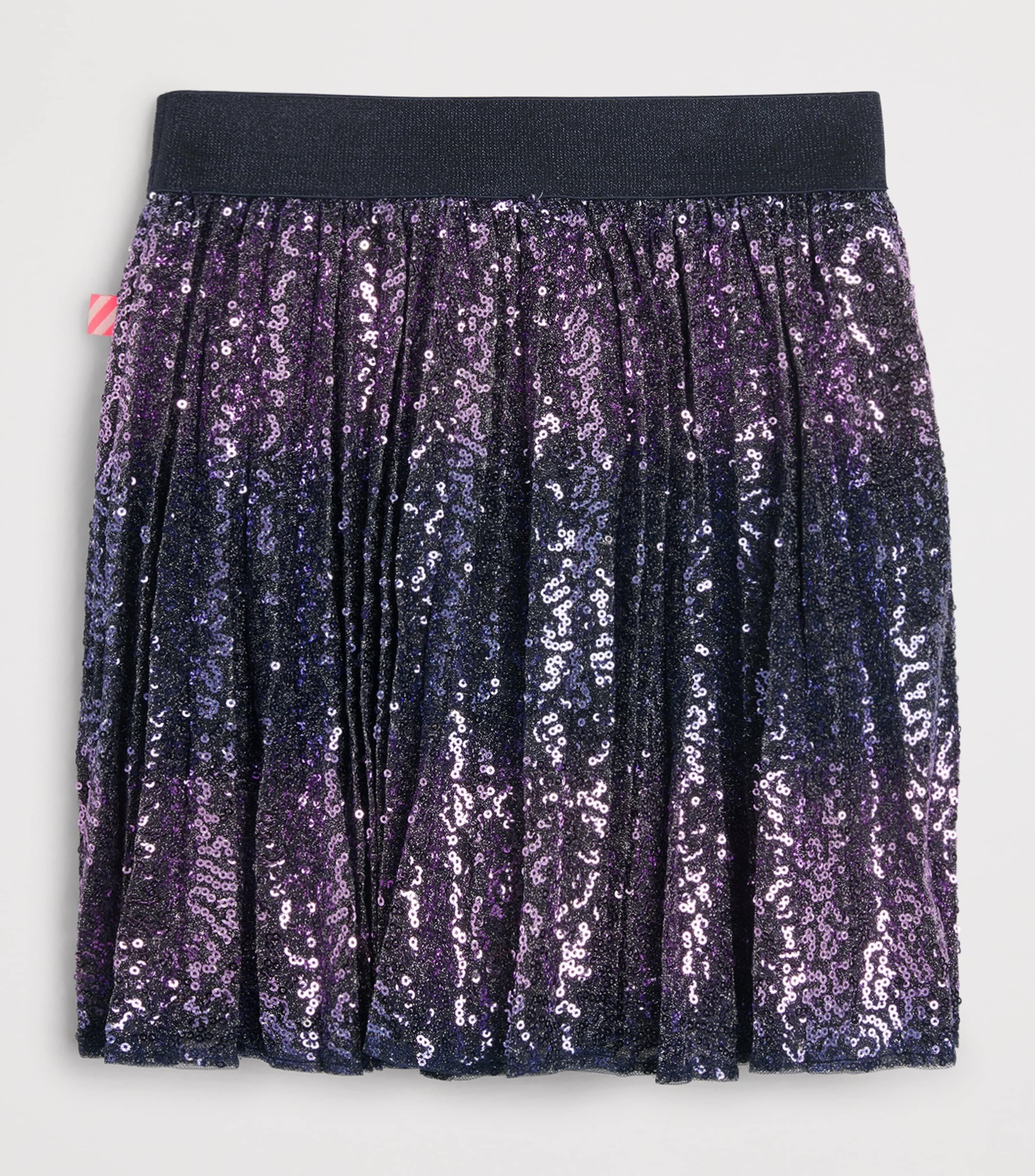 Billieblush Sequin Skirt (4-12 Years) Navy Image 2