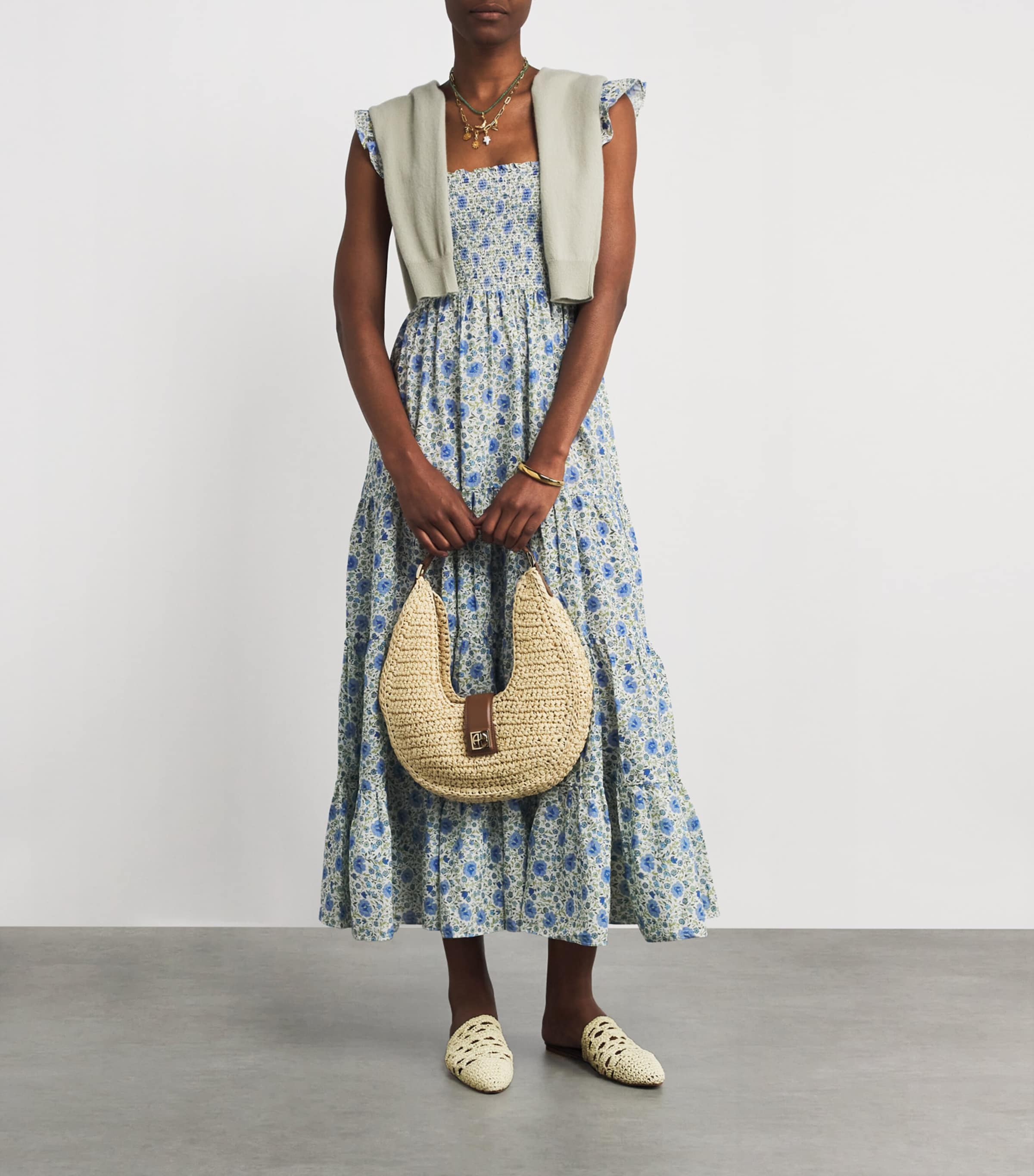 Raffia Mules OFF WHITE Image 6