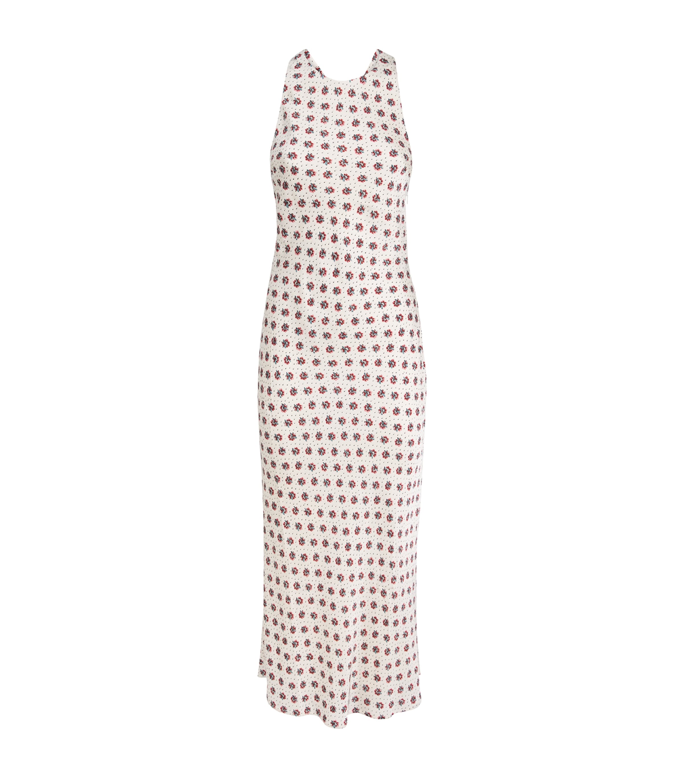 Claudie Pierlot Womens Floral Maxi Dress Light Print Image 1