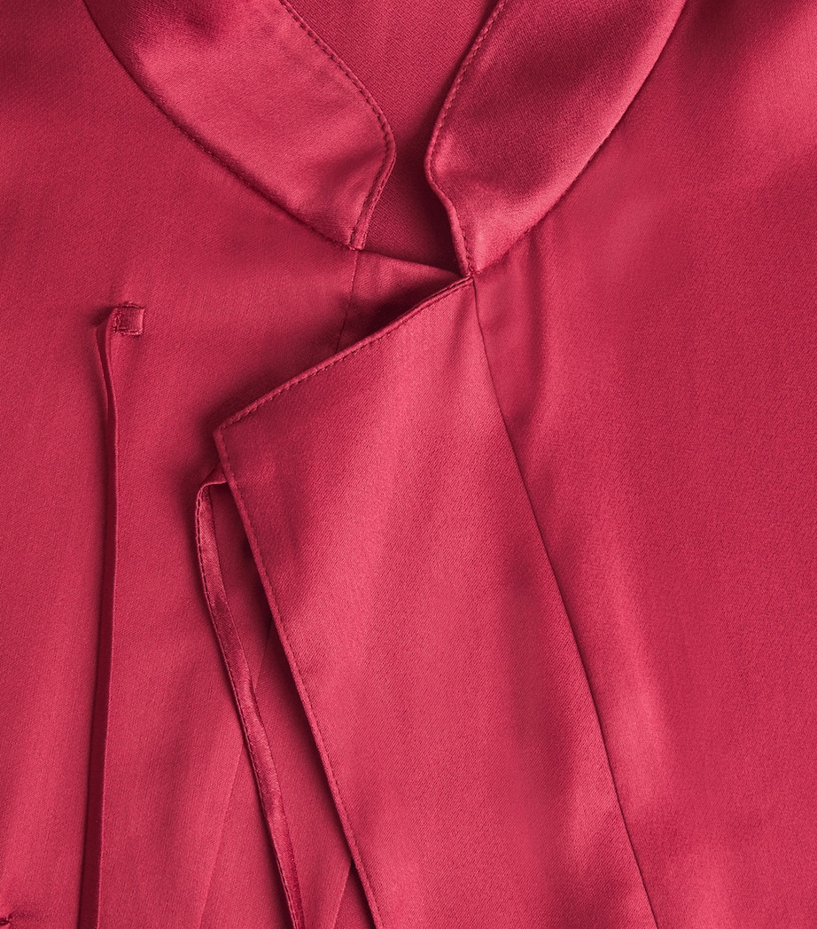 Liberowe Womens Satin Florence Top Raspberry Image 6