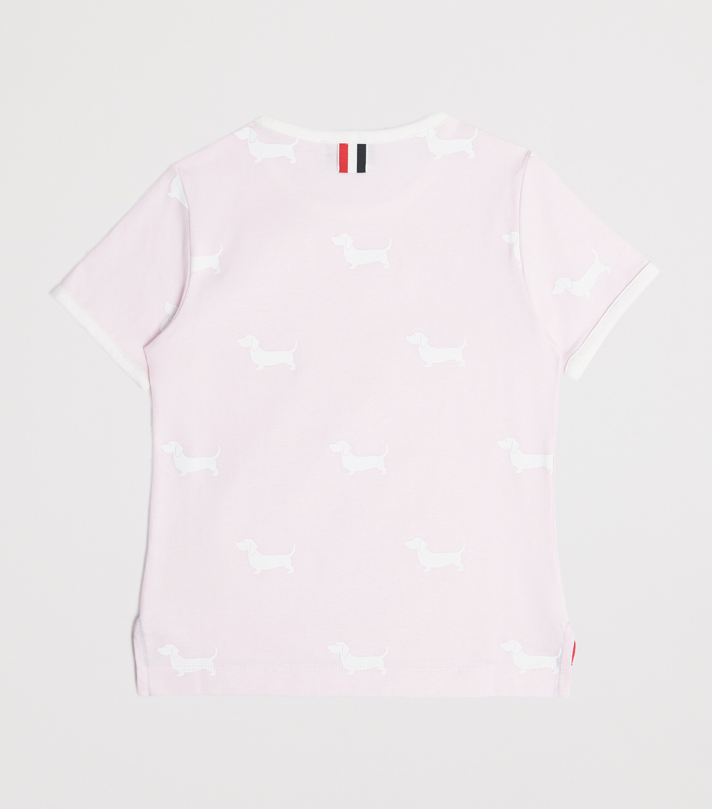 Cotton Dog T-Shirt (2-12 Years) LT PINK Image 2