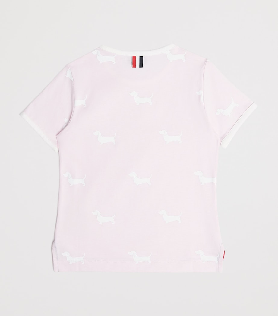 Cotton Dog T-Shirt (2-12 Years) LT PINK Image 2