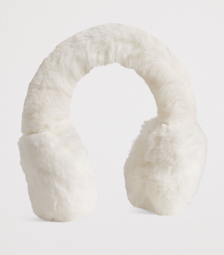 Rex Rabbit Fur Earmuffs C10 Image 3