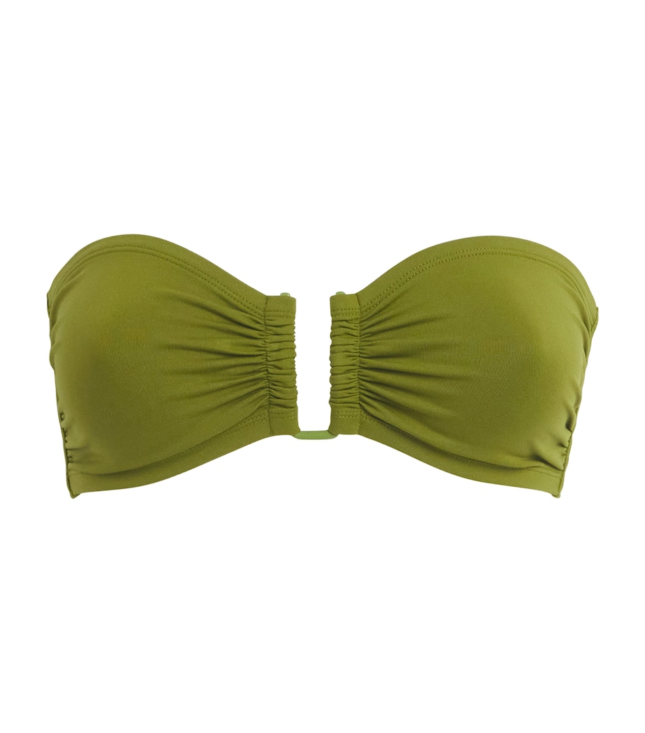 Show Bandeau Bikini Top PISTACHE E25 Image 1