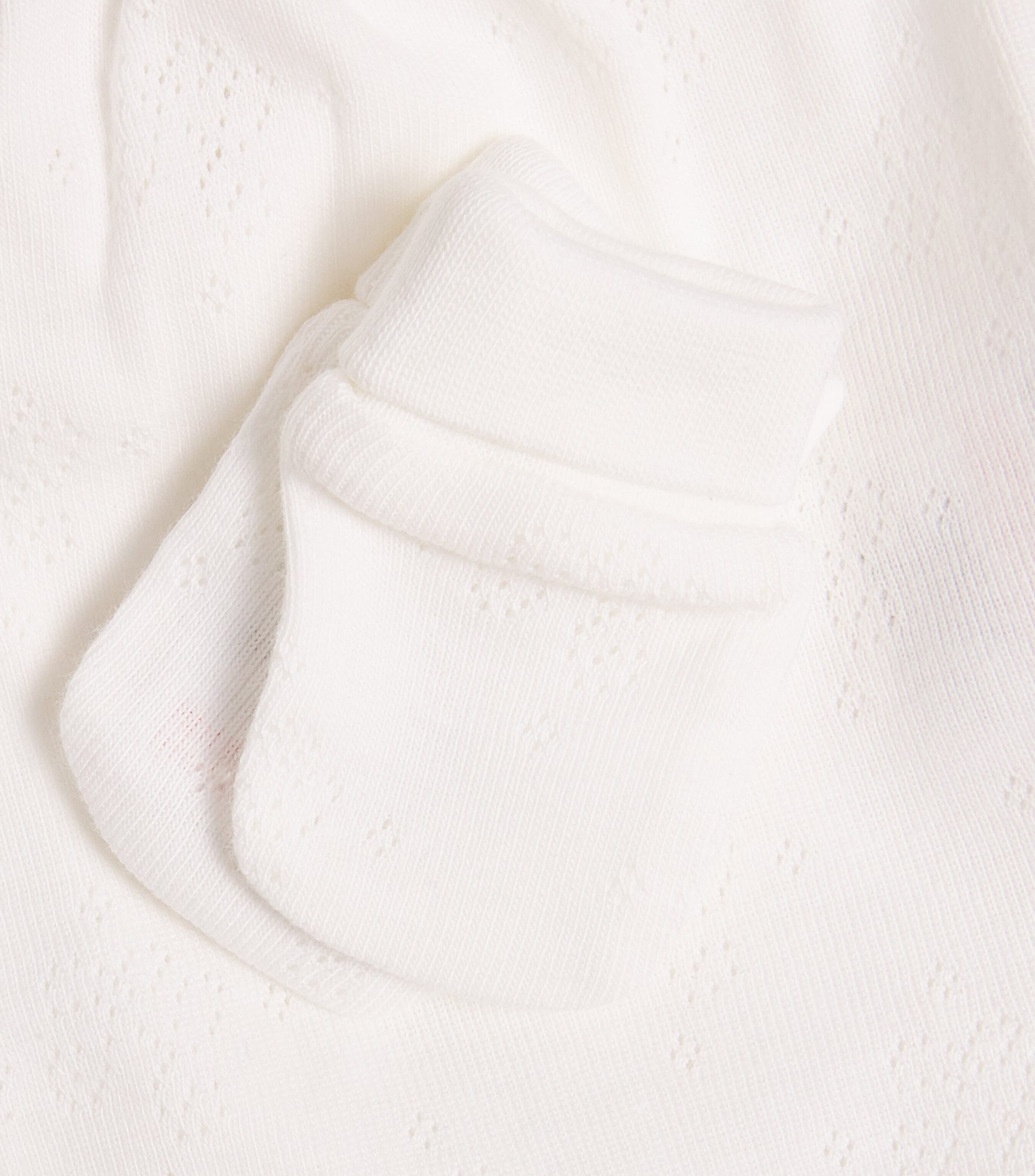 Cotton Hat, Mittens and Socks Set 11ECRU Image 2