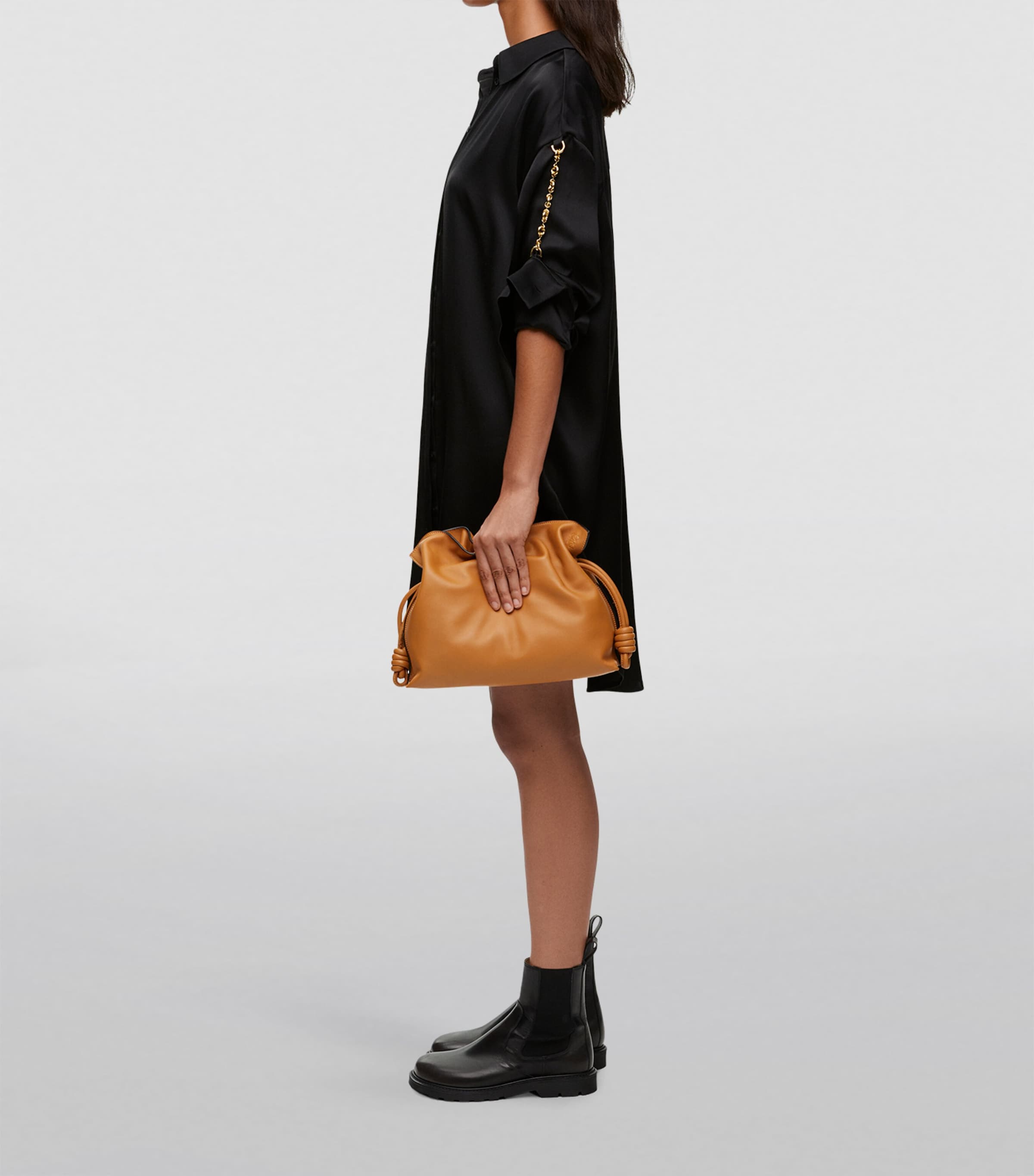 Leather Flamenco Purse WARM DESERT Image 2