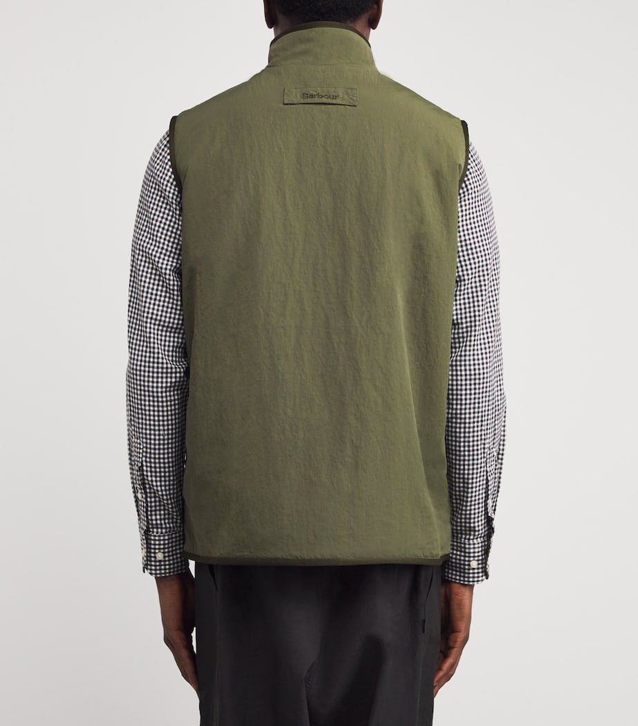 Reversible Fleece Gilet FERN Image 4