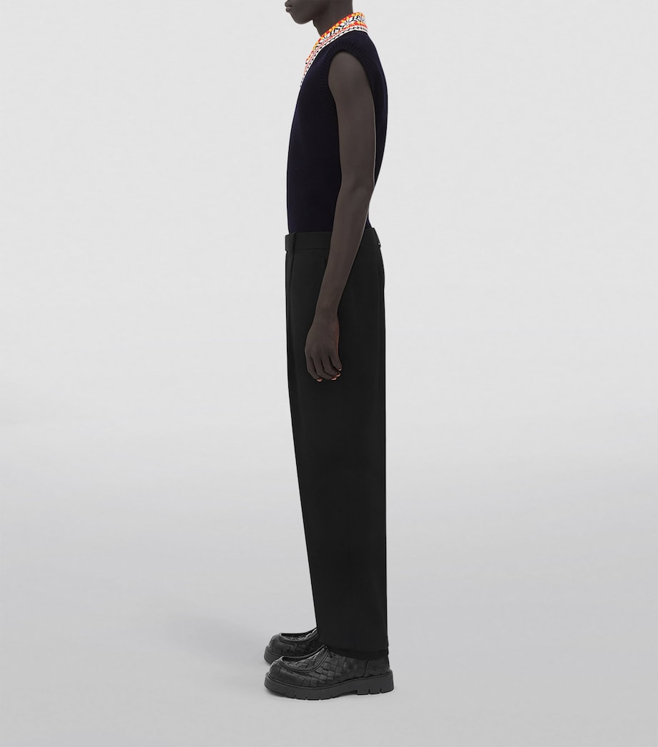Bottega Veneta Leather Haddock Lace-Up Shoes Image 2
