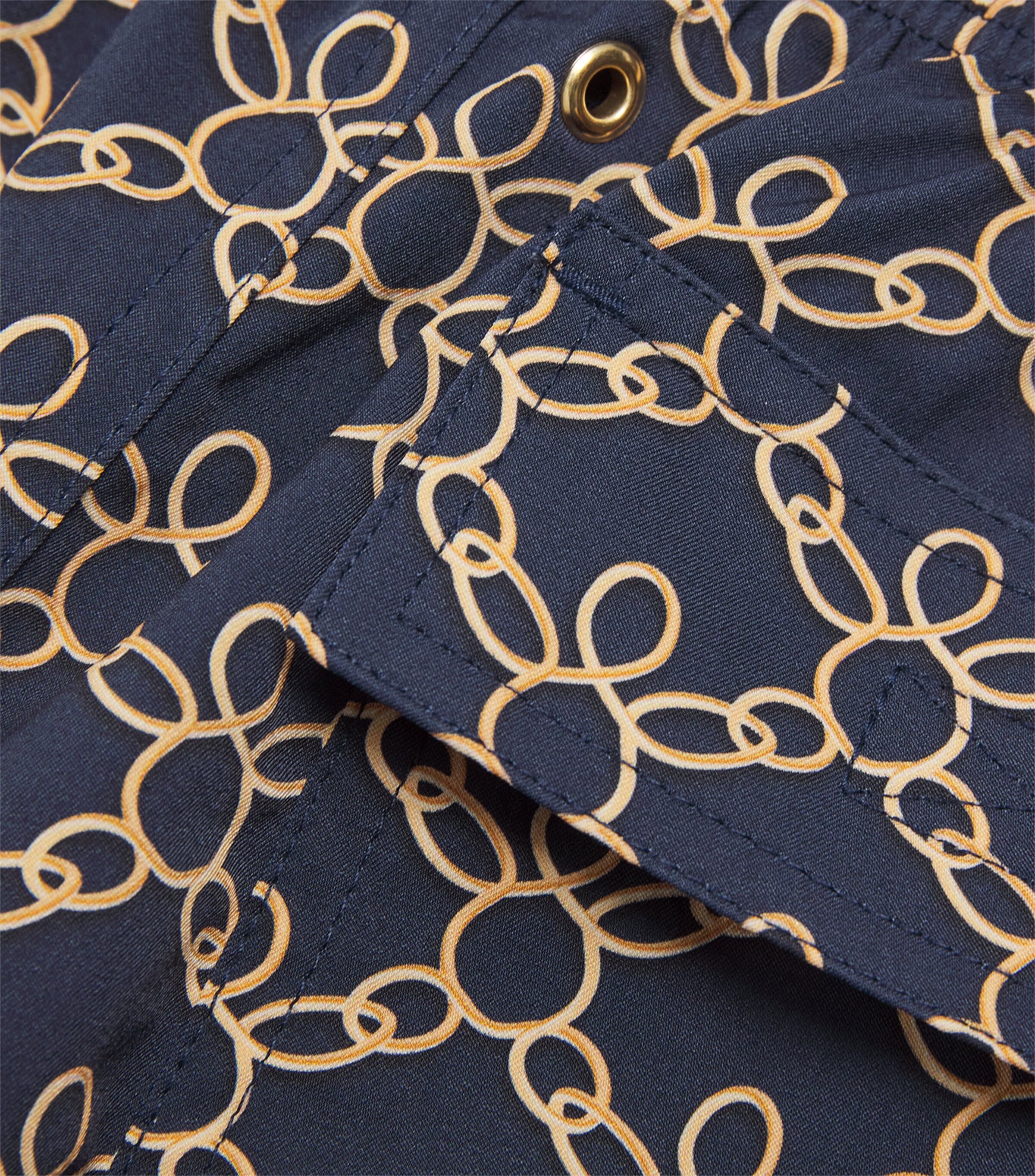 Turtles Chain Swim Shorts (2-14 Years) 390BLEU MARINE Image 3