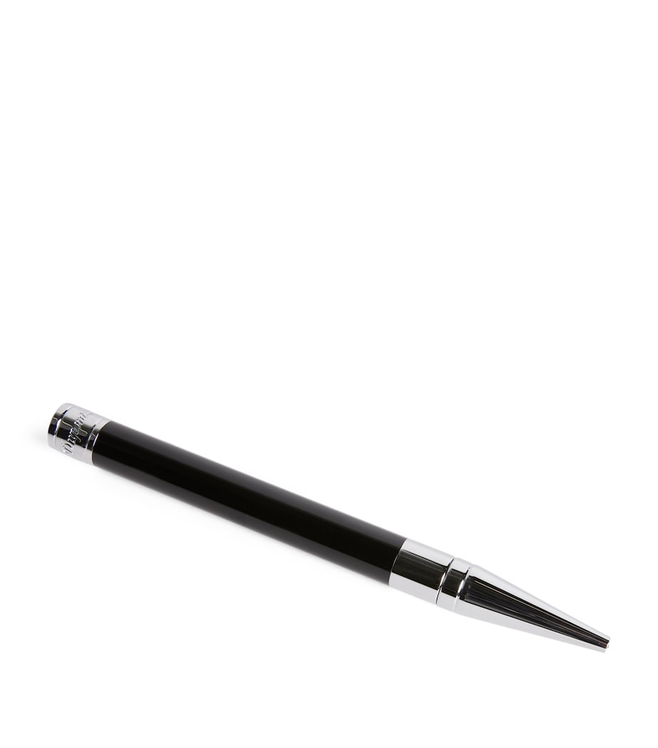 D-Initial Ballpoint Pen BLACK Image 2