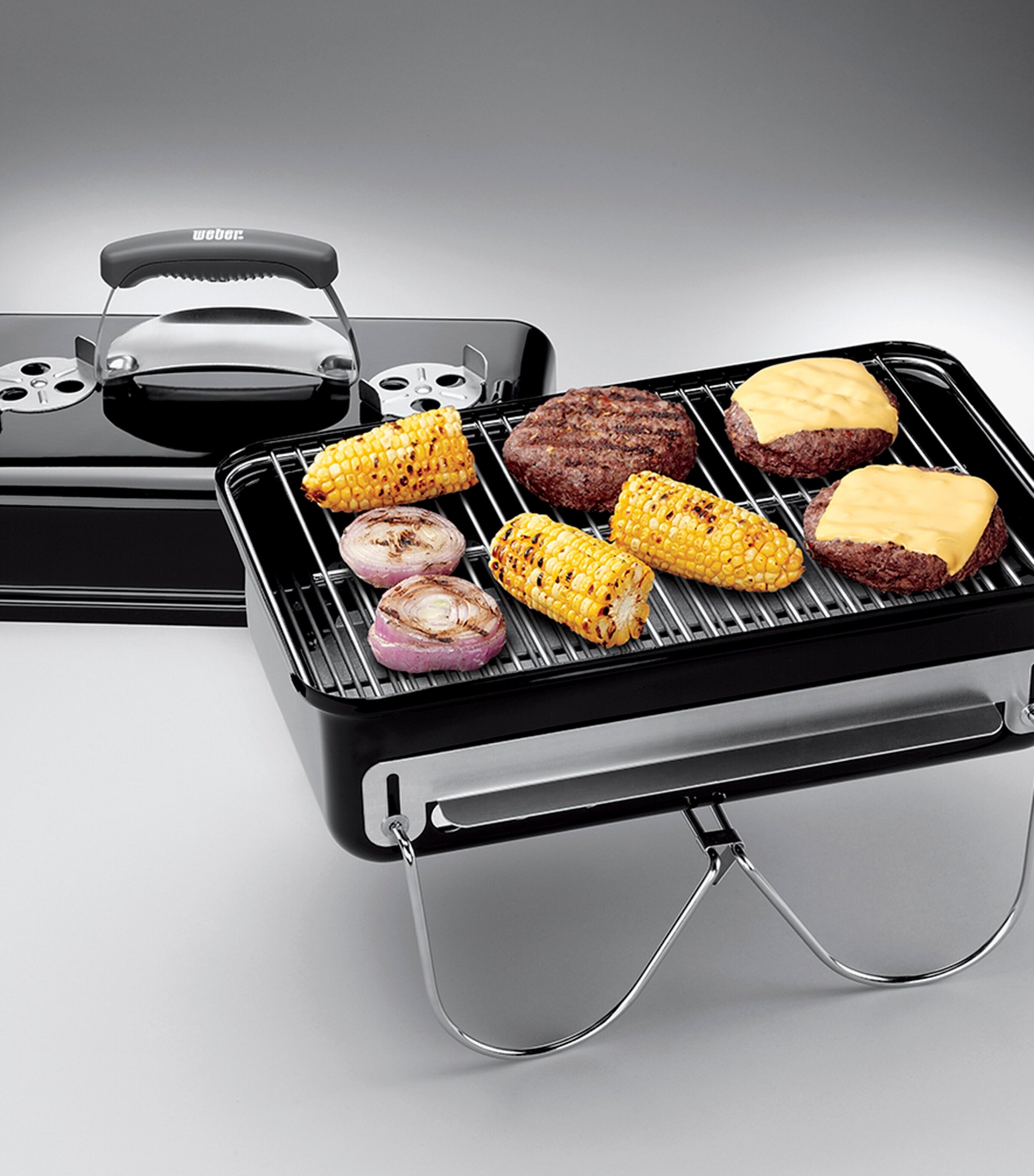 Weber Go-Anywhere Charcoal BBQ Black Image 2