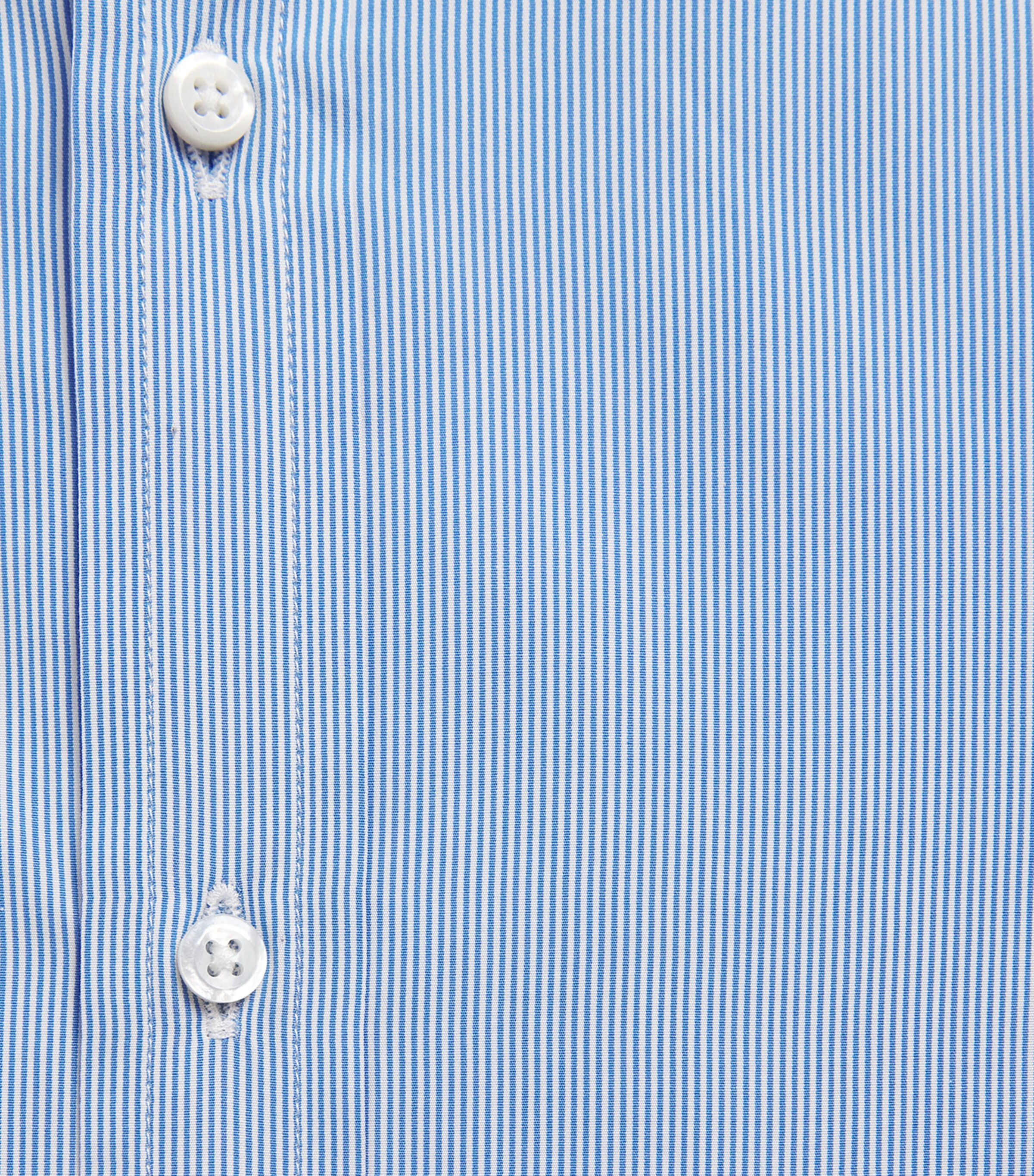 Ralph Lauren Purple Label Mens Cotton Stripe Philip Shirt Blue Image 6