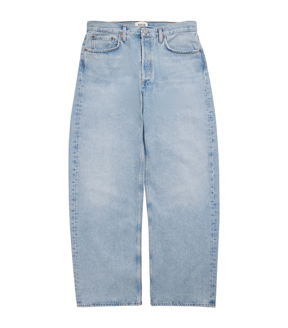 AGOLDE Mens Afton Wide-Leg Jeans Orten (lt Vint Ind) Image 1