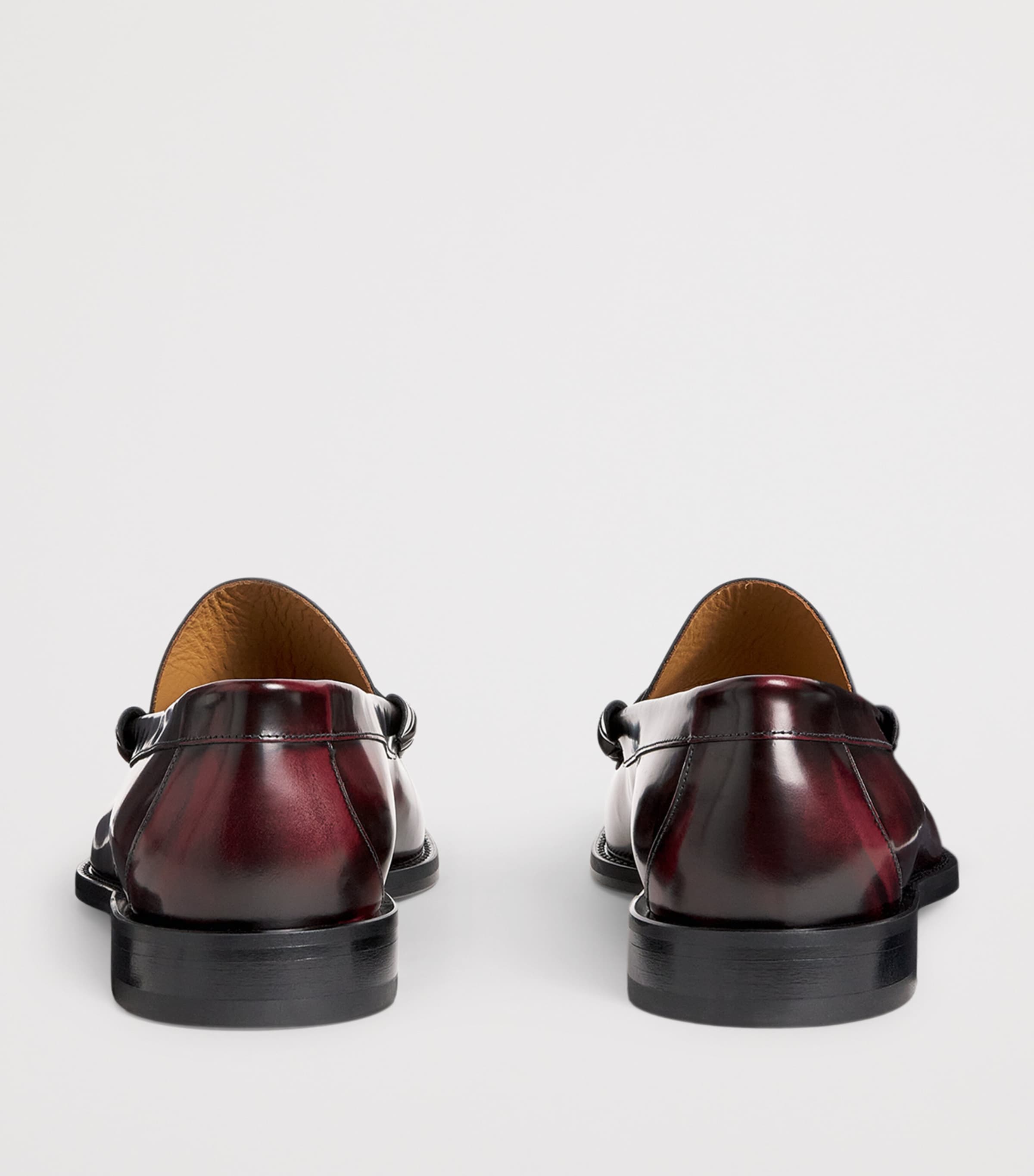 Patent Leather Coin Loafers I411 OXBLOOD Image 4