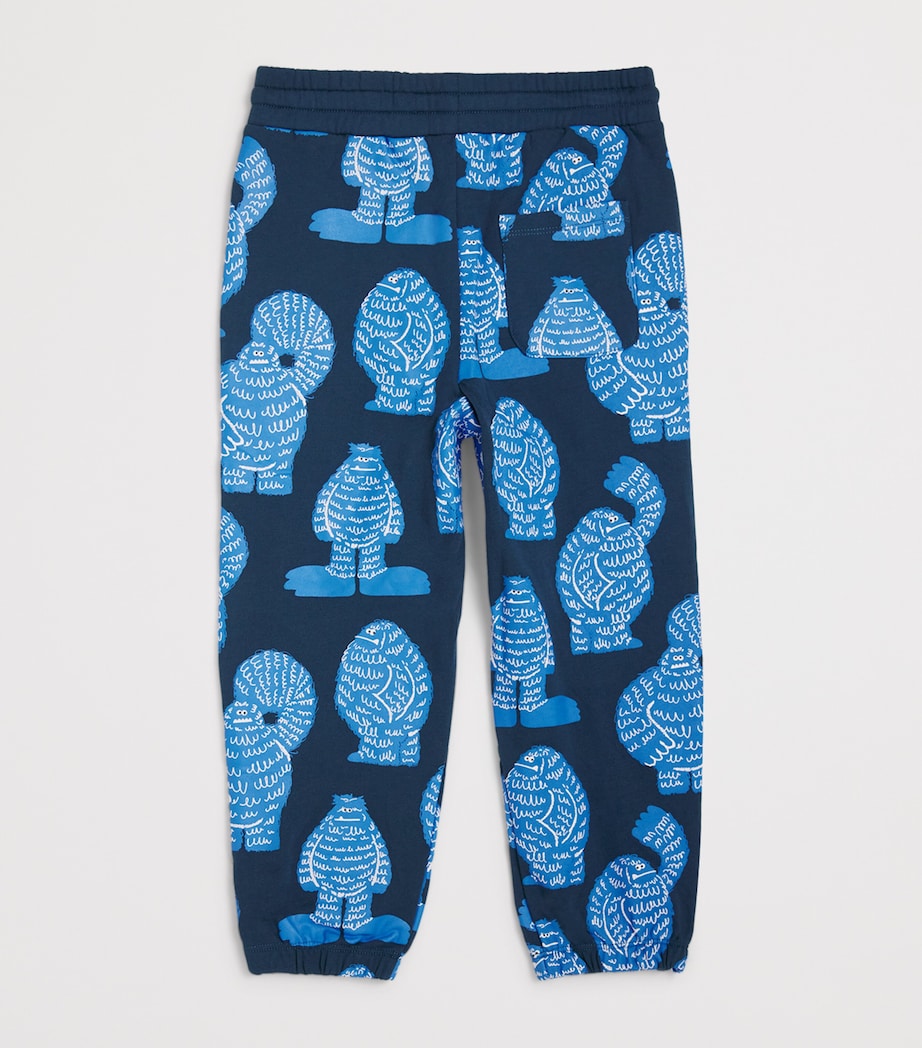 Cotton Yeti Print Sweatpants (3-14 Years) 633MCOTTANIO/MULTI Image 2