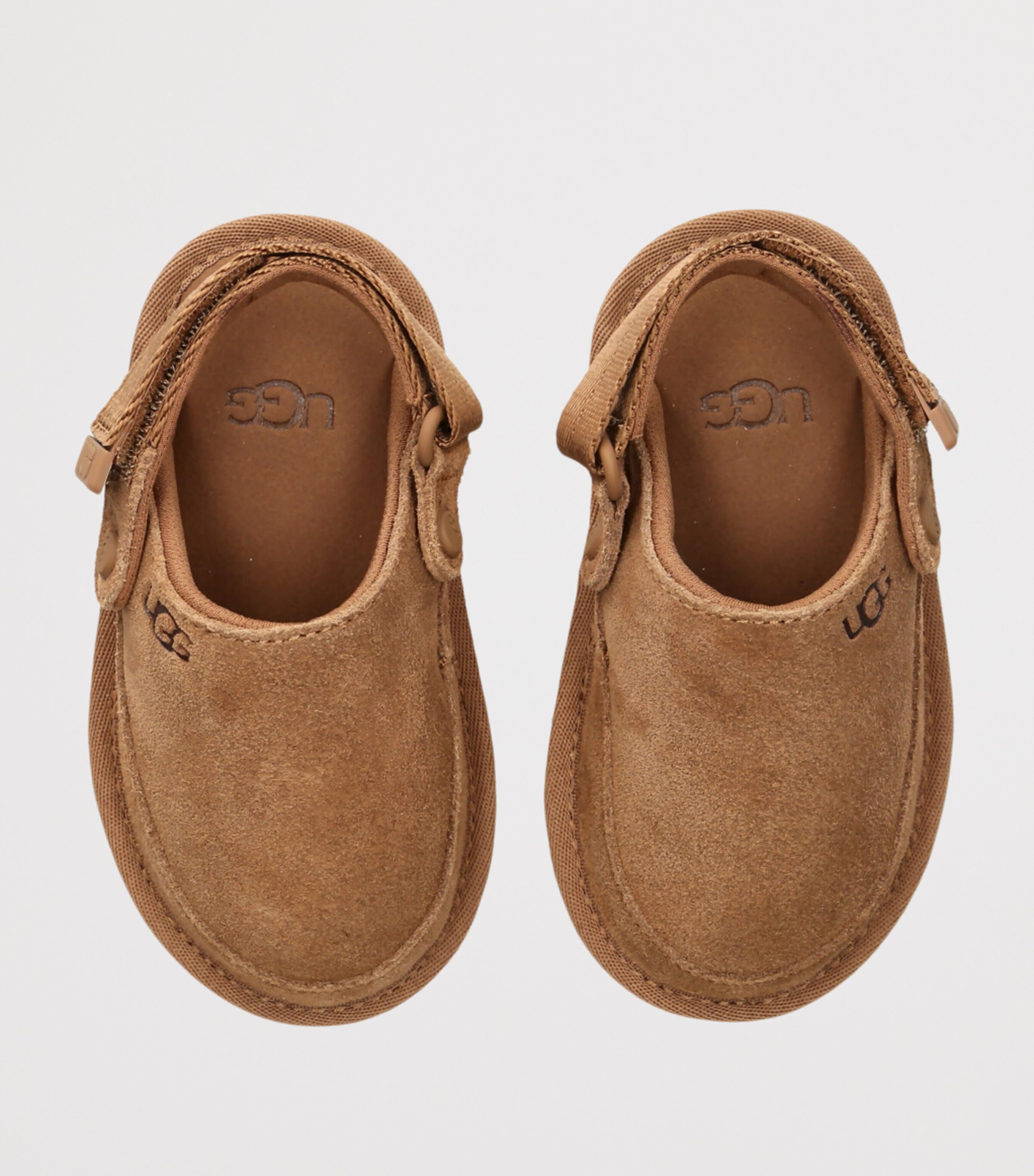 UGG Kids Suede Goldenstar Clogs Brown Image 4