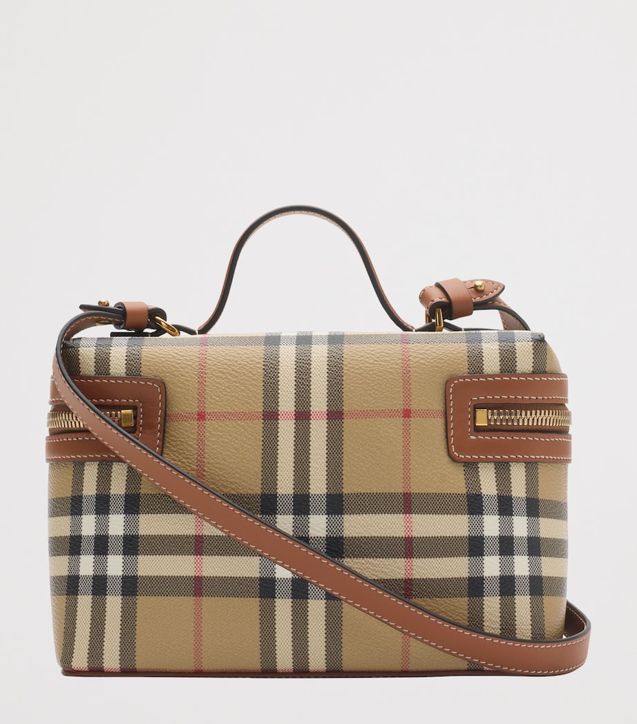 Check Vanity Crossbody Bag VNTG CHKBRIAR BROWN Image 3