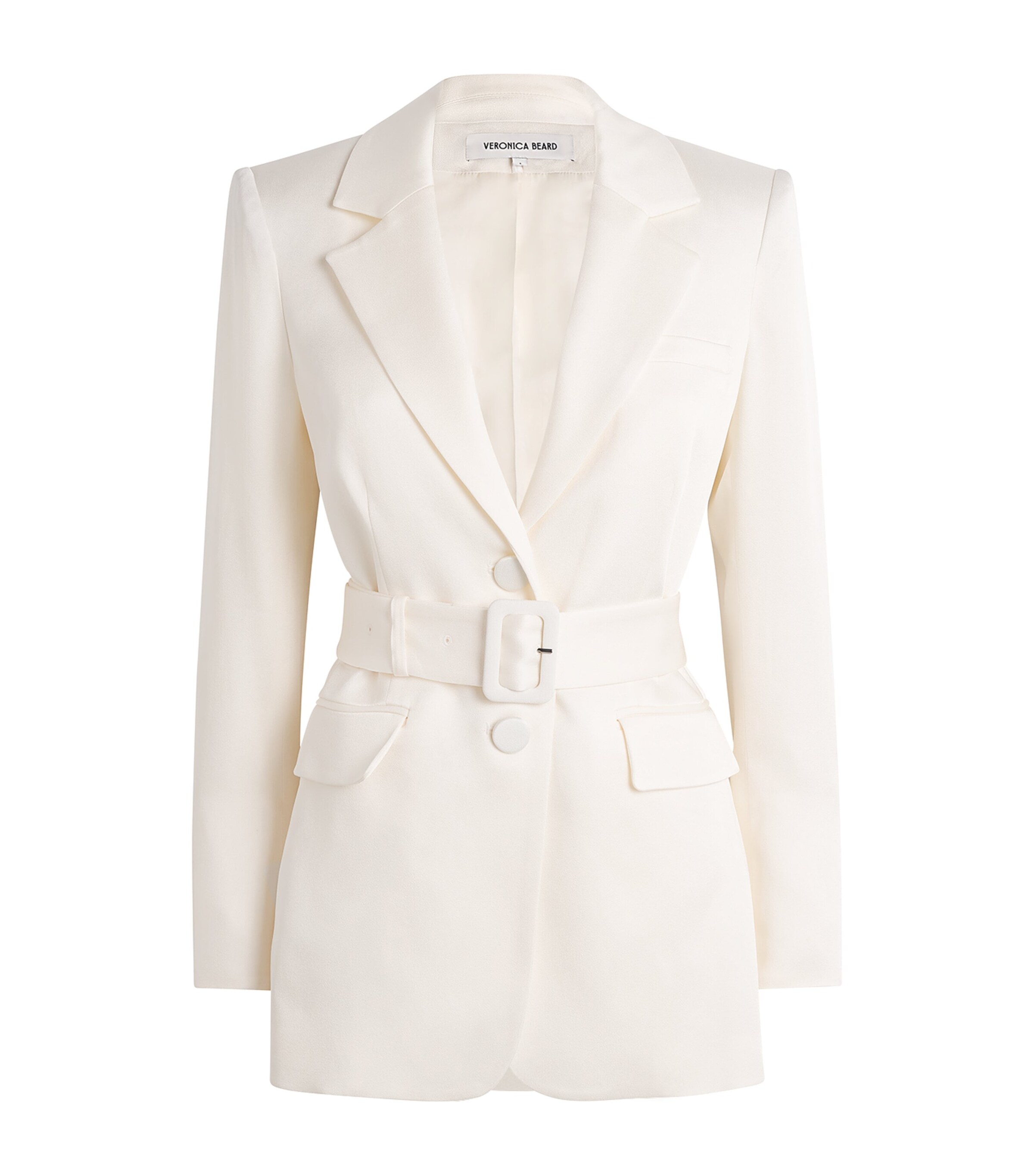 Belted Ryanne Dickey Blazer DOVE Image 1