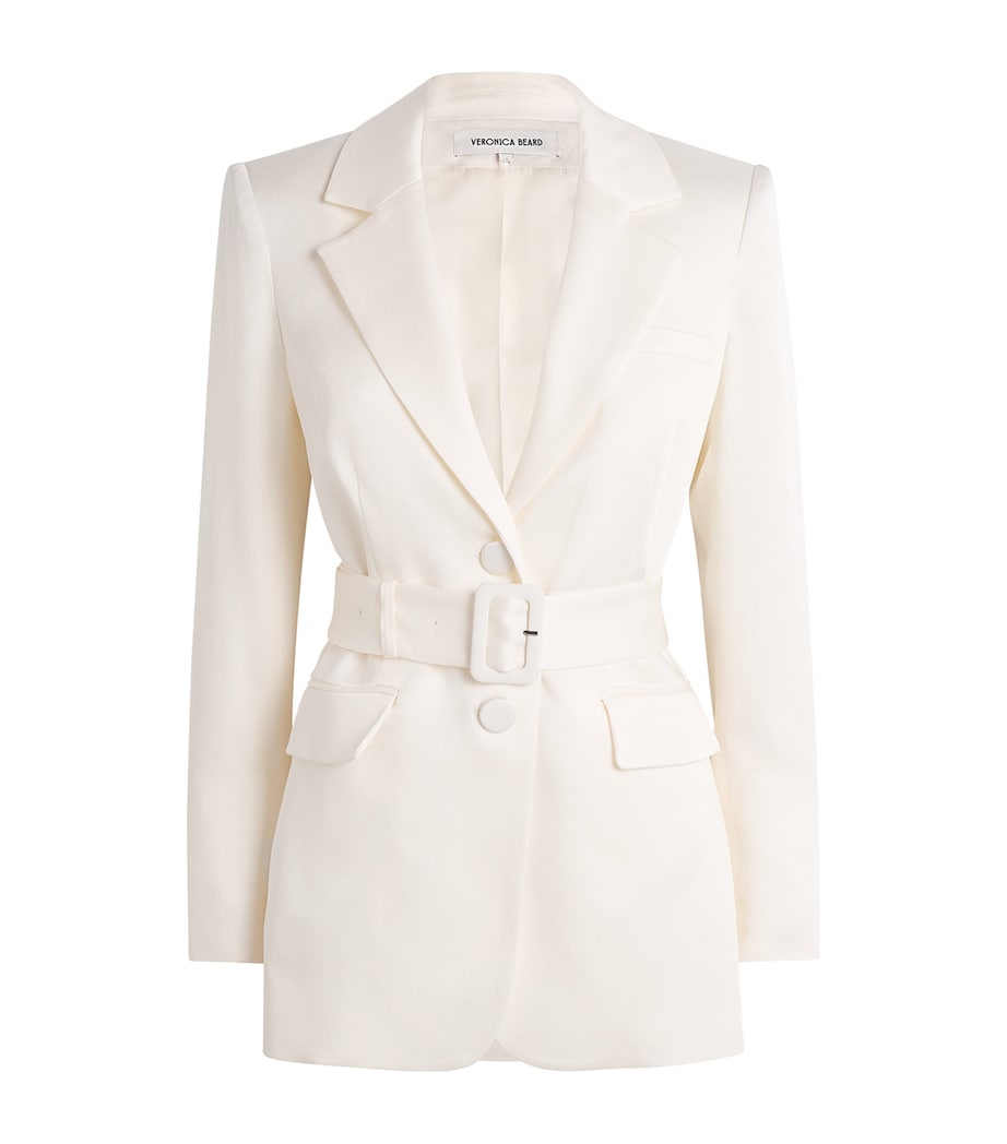 Belted Ryanne Dickey Blazer DOVE Image 1