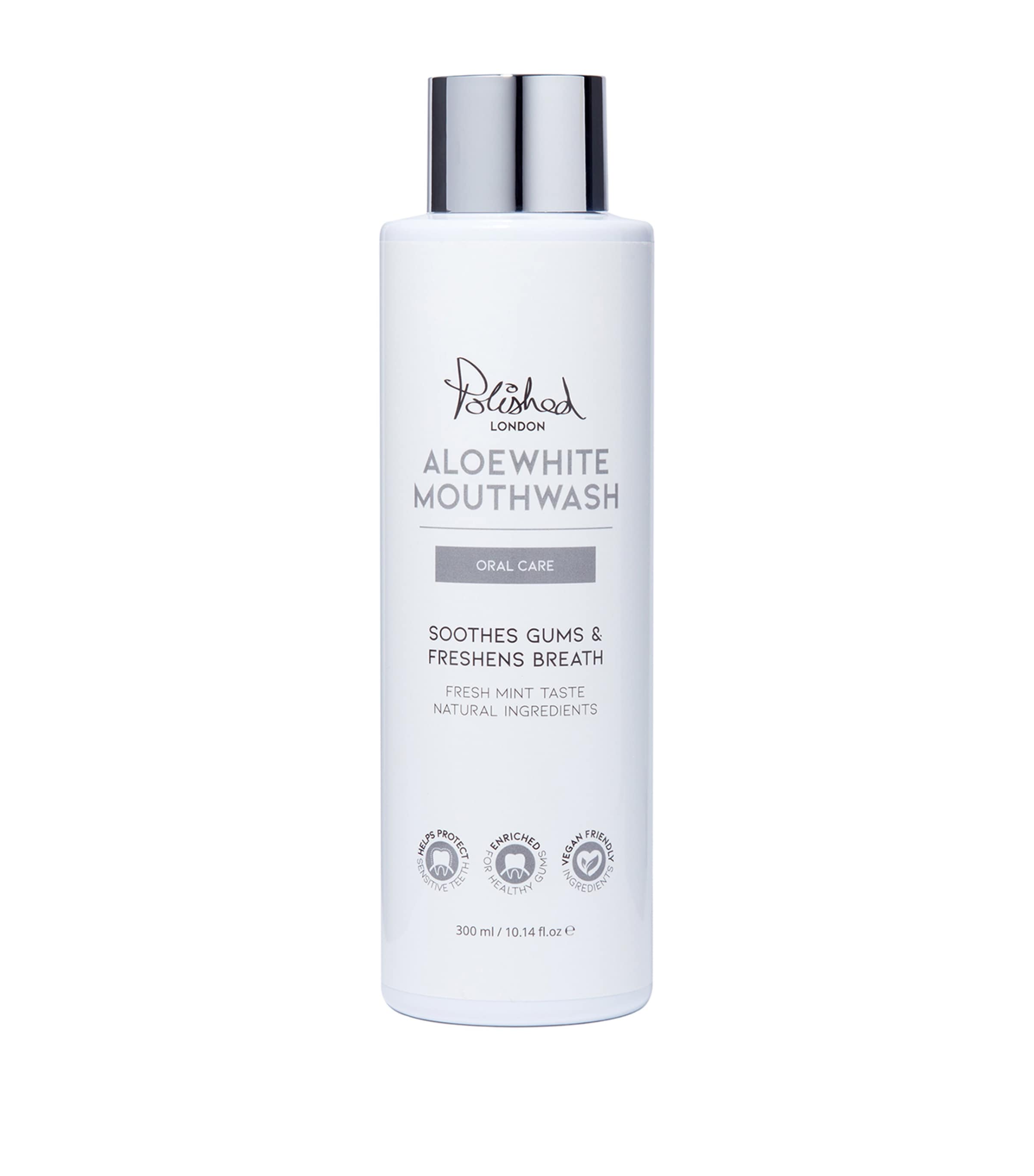 Polished London Aloewhite Mouthwash (300ml) Image 1