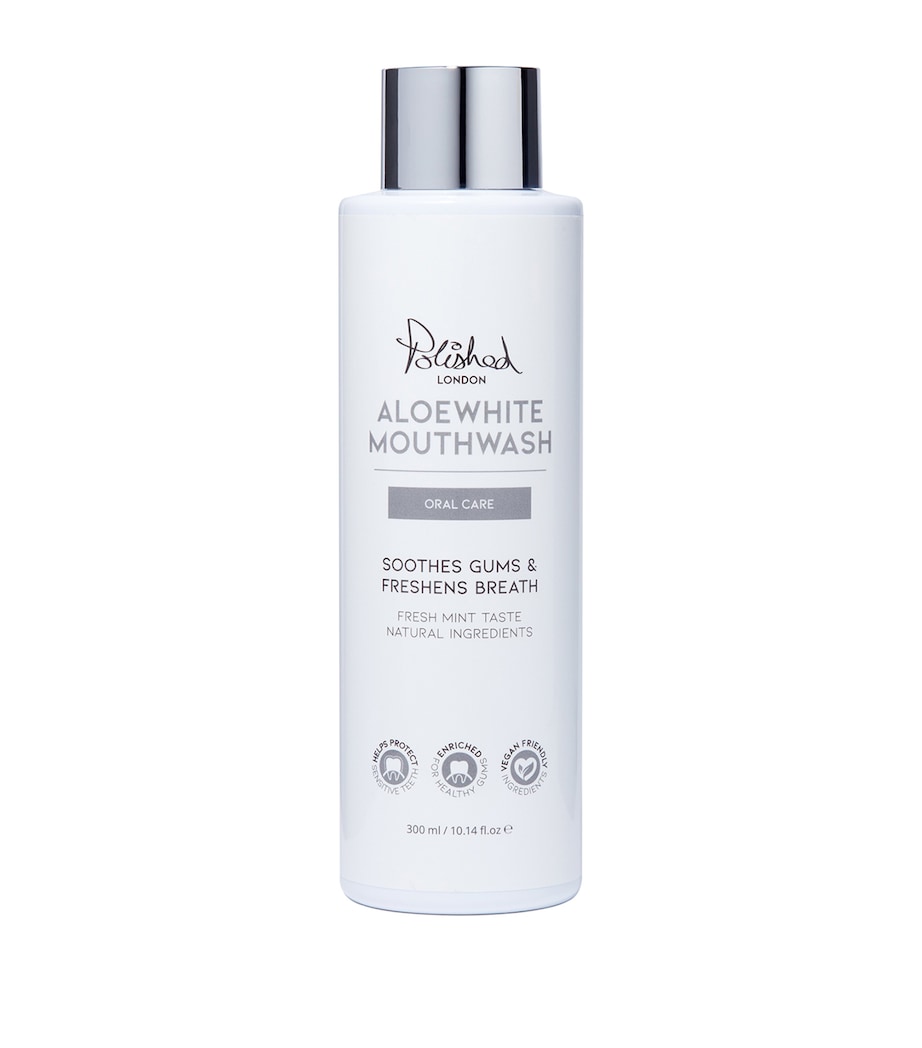Polished London Aloewhite Mouthwash (300ml) Image 1