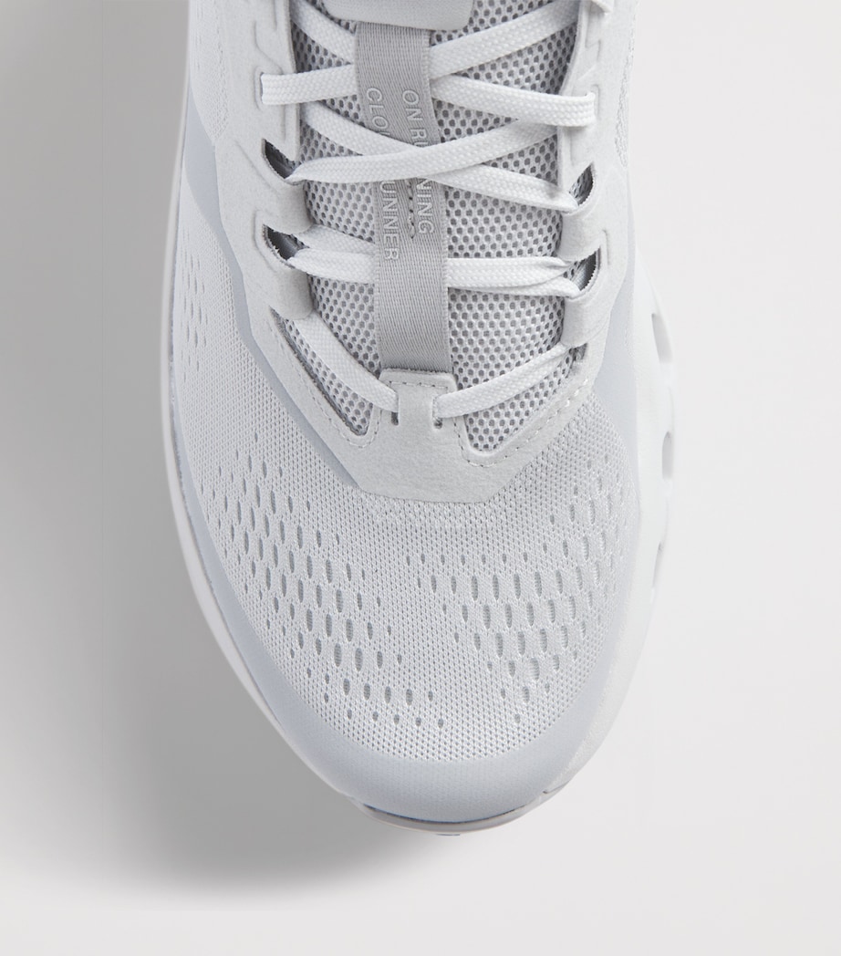 On Mens Cloudrunner 3 Trainers Glacier | Alloy Image 6