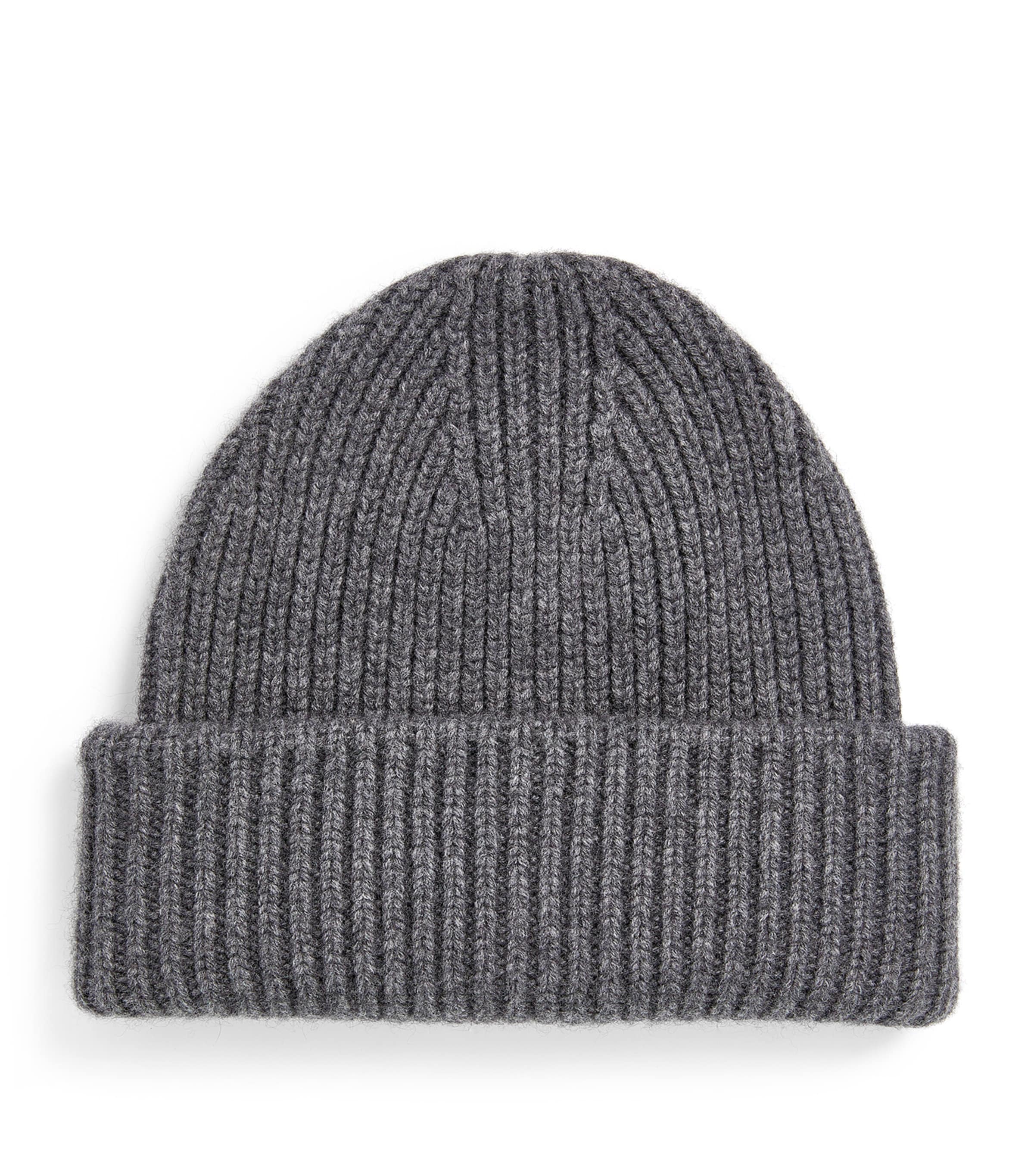 Yves Salomon Wool-cashmere Beanie In Gray