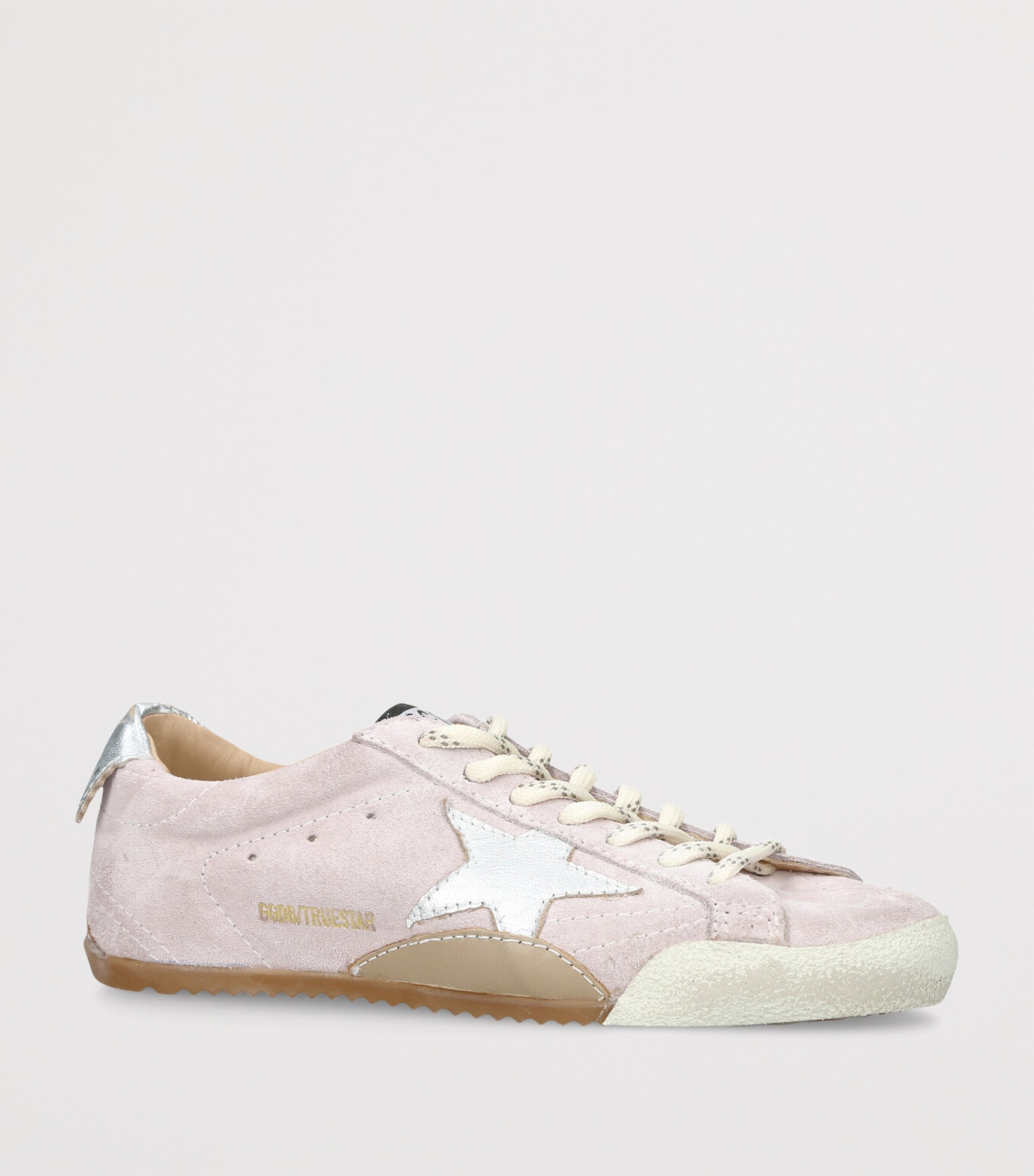 Suede-Leather True Star Sneakers PINK COMB Image 3