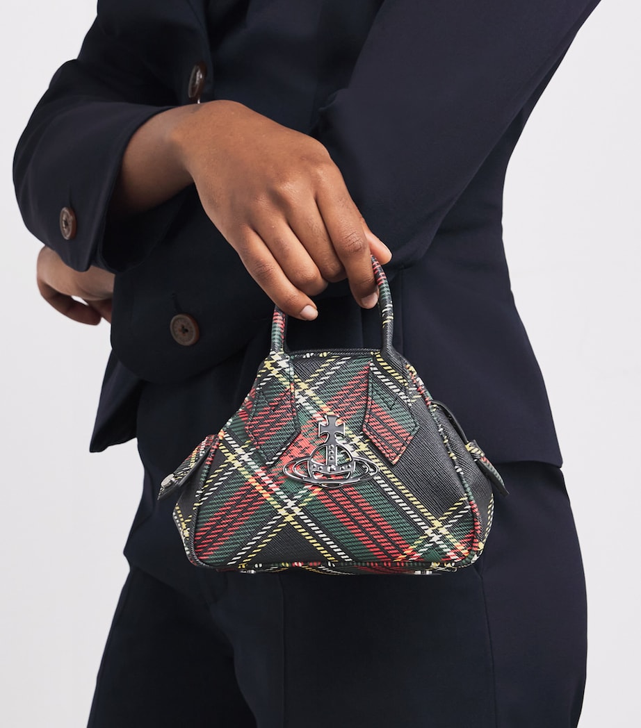 Vivienne Westwood Small Tartan Chain Purse Chelsea Tartan Image 5