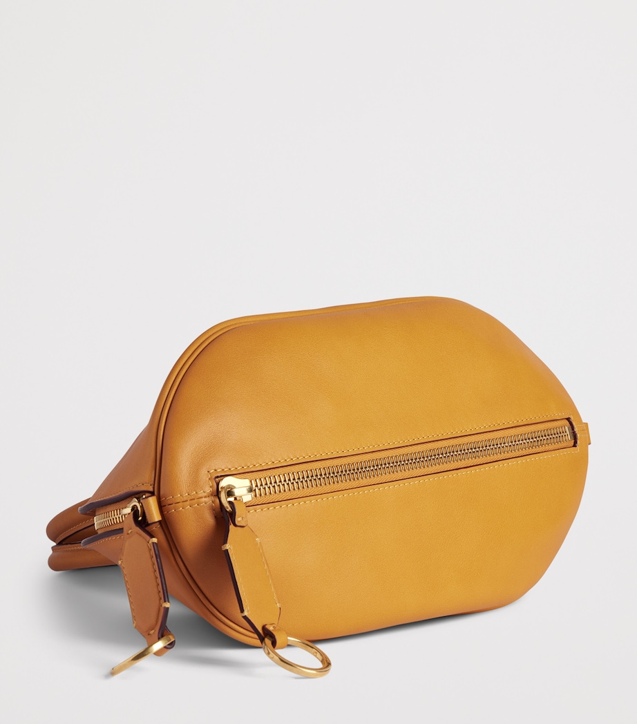 Balenciaga Mini Calfskin Bolero Bowling Top-Handle Bag Image 7