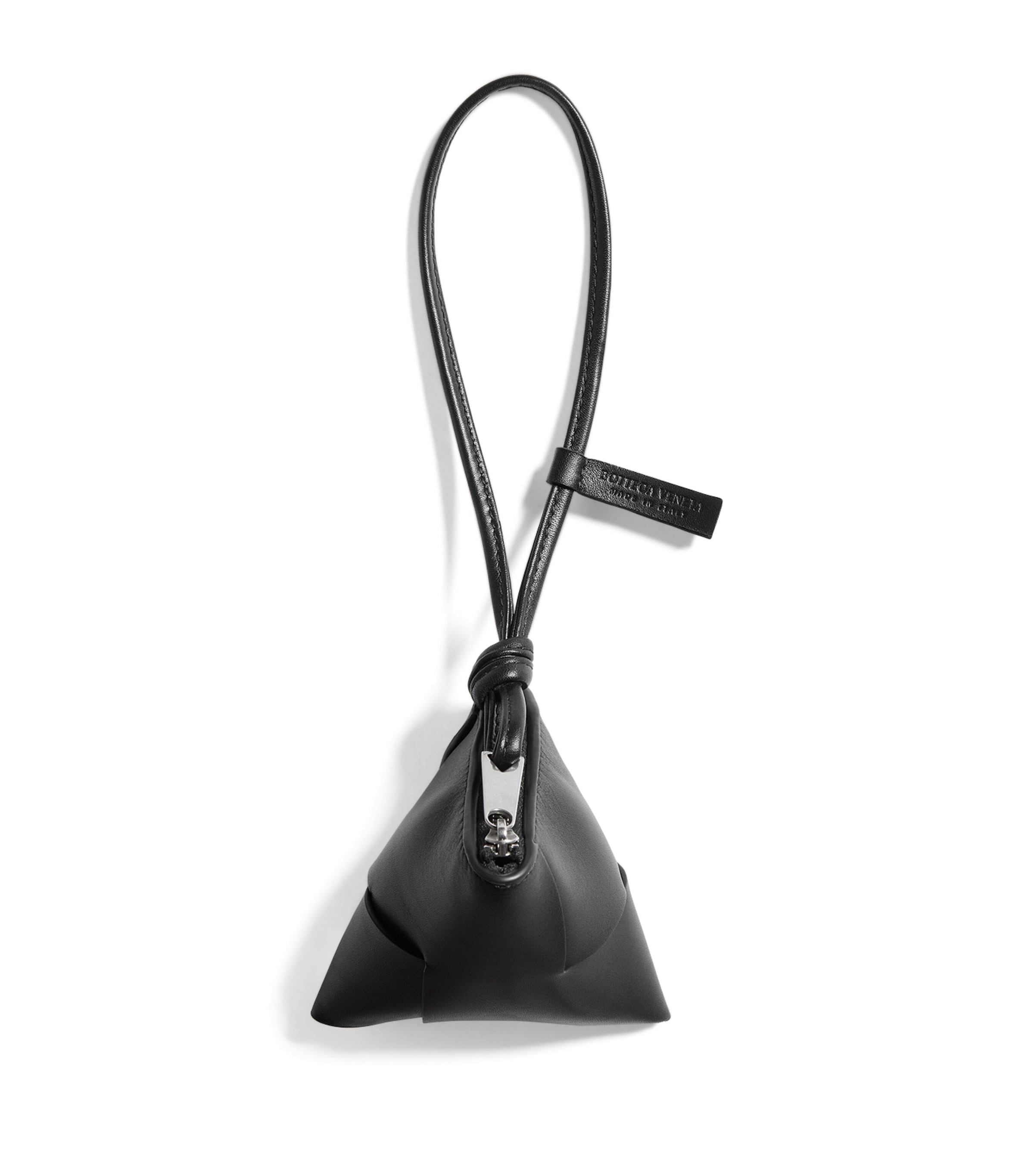 Bottega Veneta Leather Angolo Coin Purse Charm Image 1