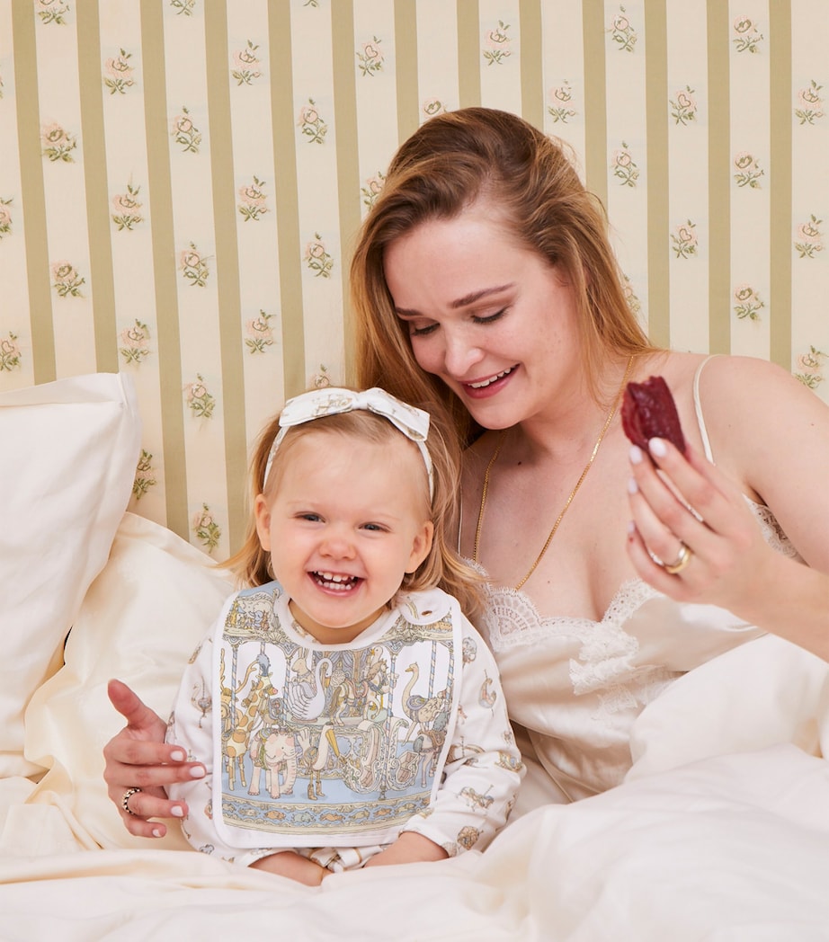 Carousel Blanket and Bib Set MULTI Image 9