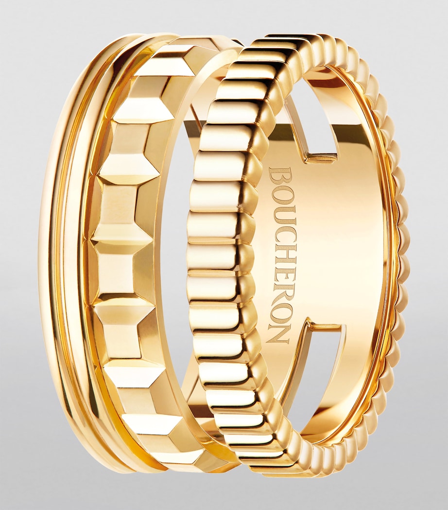 Yellow Gold Quatre Radiant Ring YELLOW GOLD Image 3