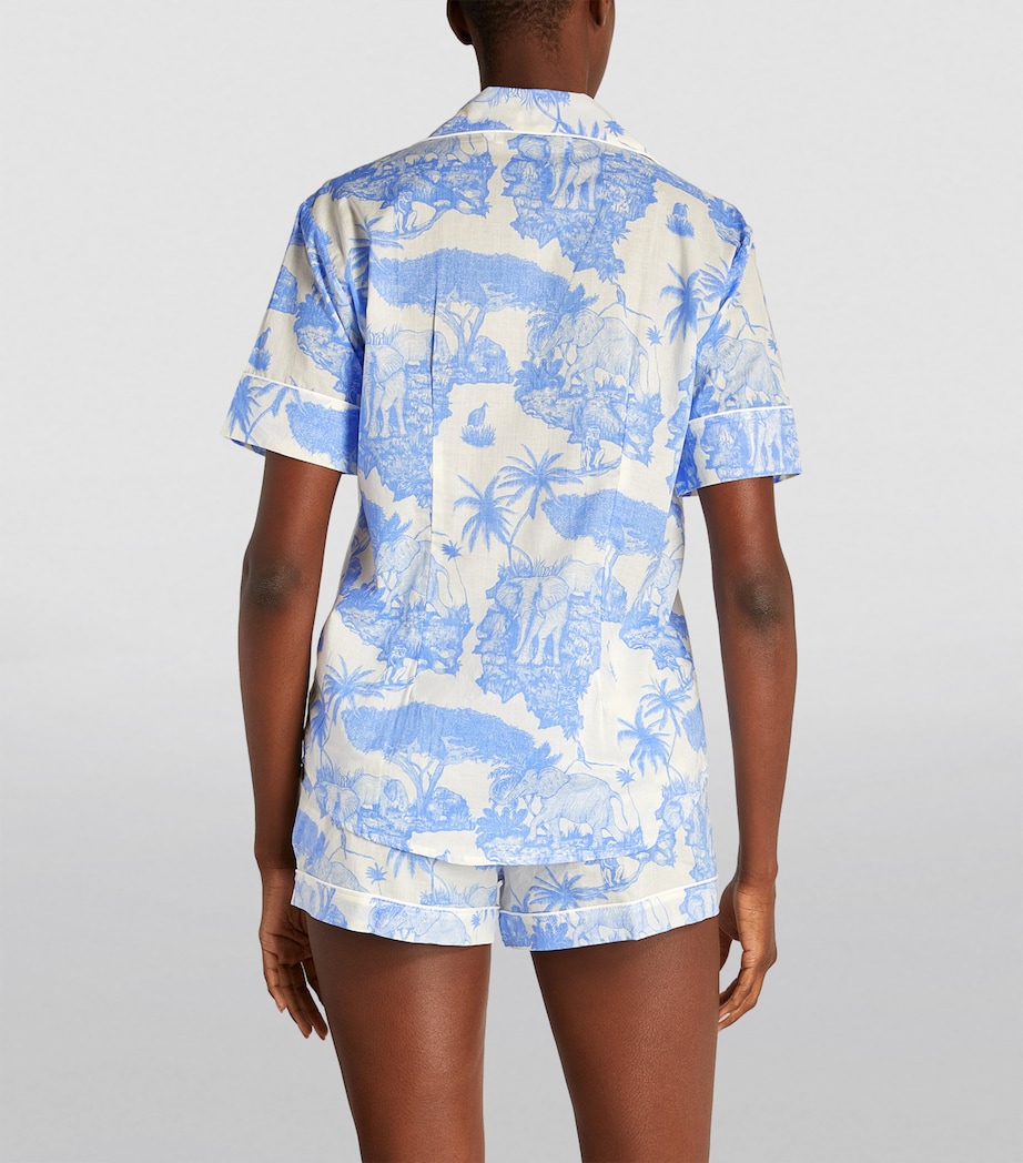 Short Pyjama Set BLUE Image 3