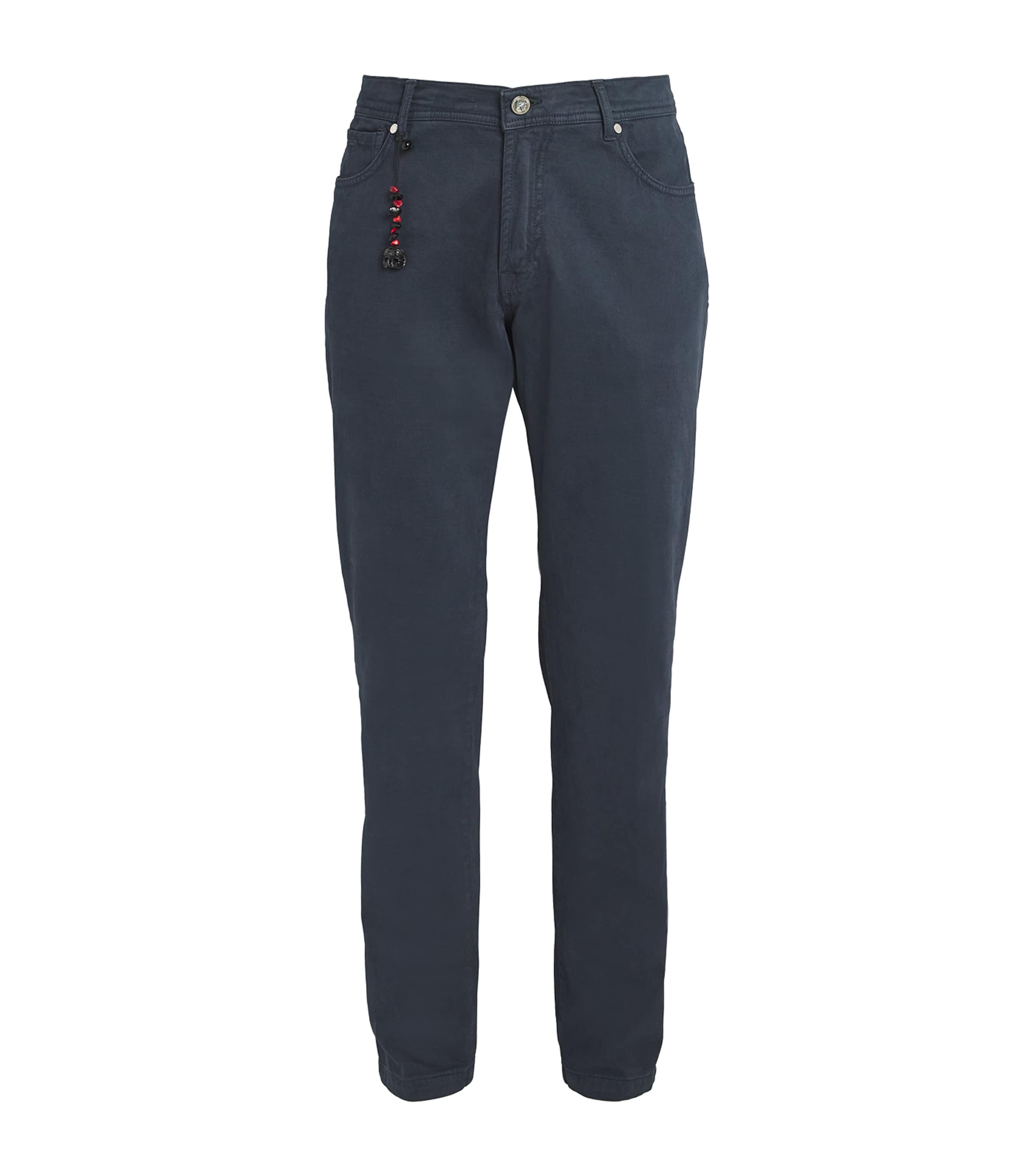 MARCO PESCAROLO CASHMERE TAILORED TROUSERS 