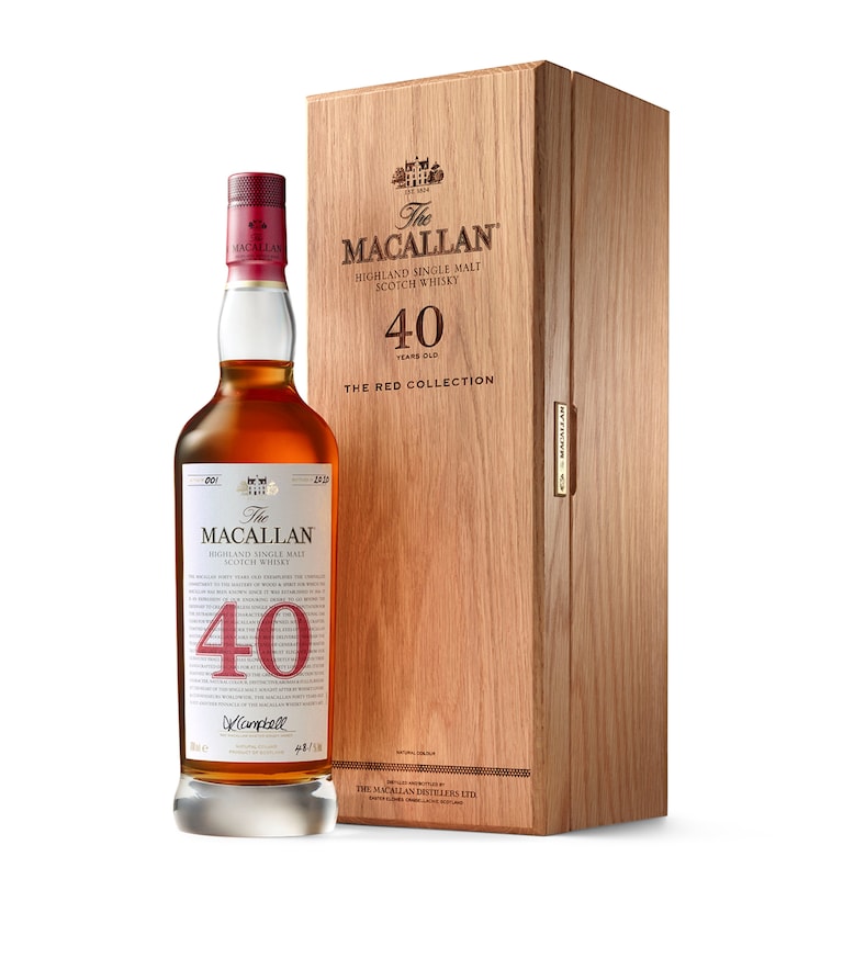 The Macallan 40-Year-Old The Red Collection Single Malt Scotch Whisky ...