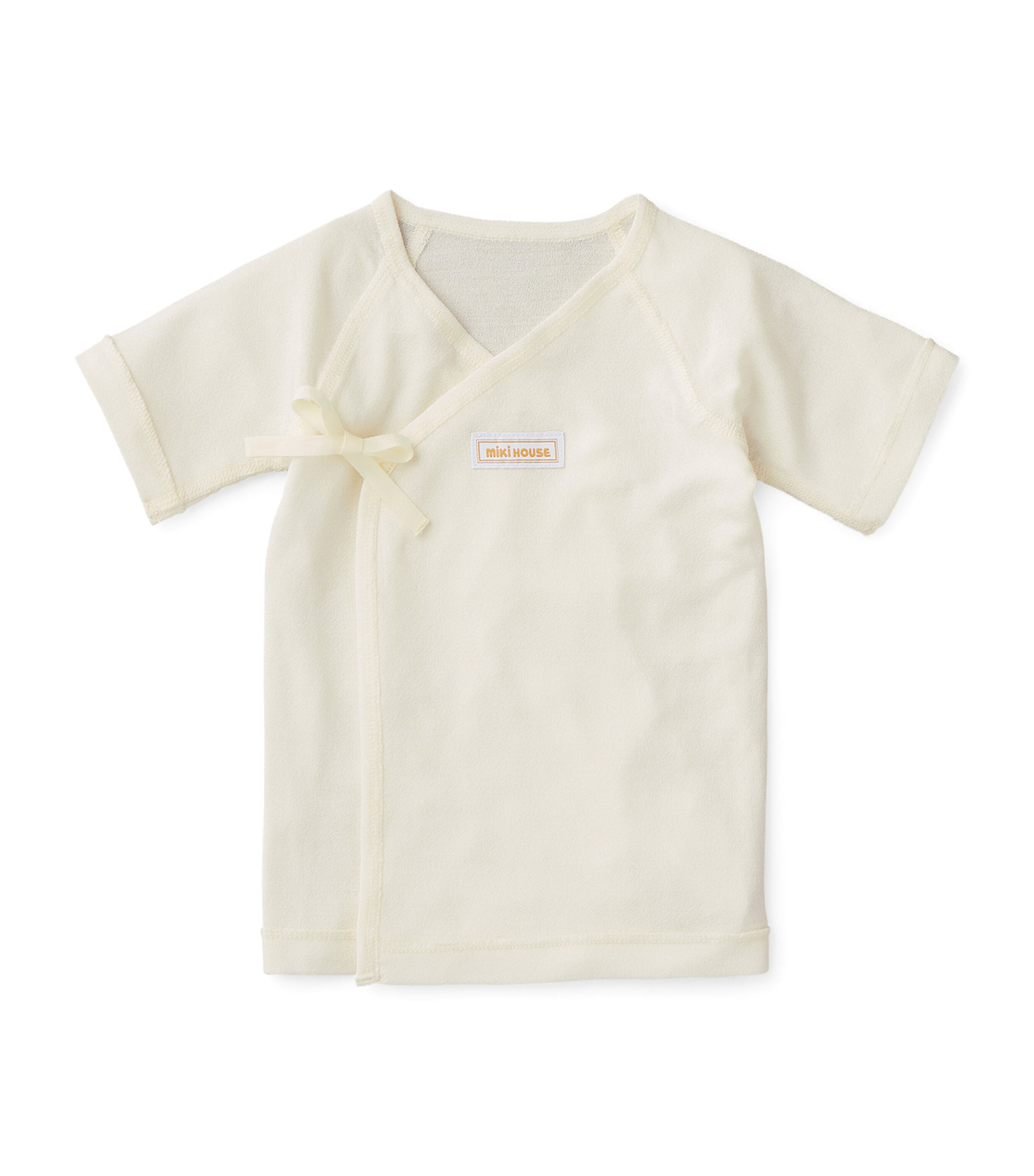 Miki House Silk Top In White