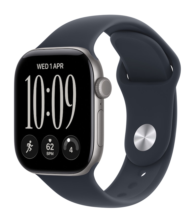 Apple Grey Apple Watch Series 12 GPS – Space Grey Aluminium with Navy ...