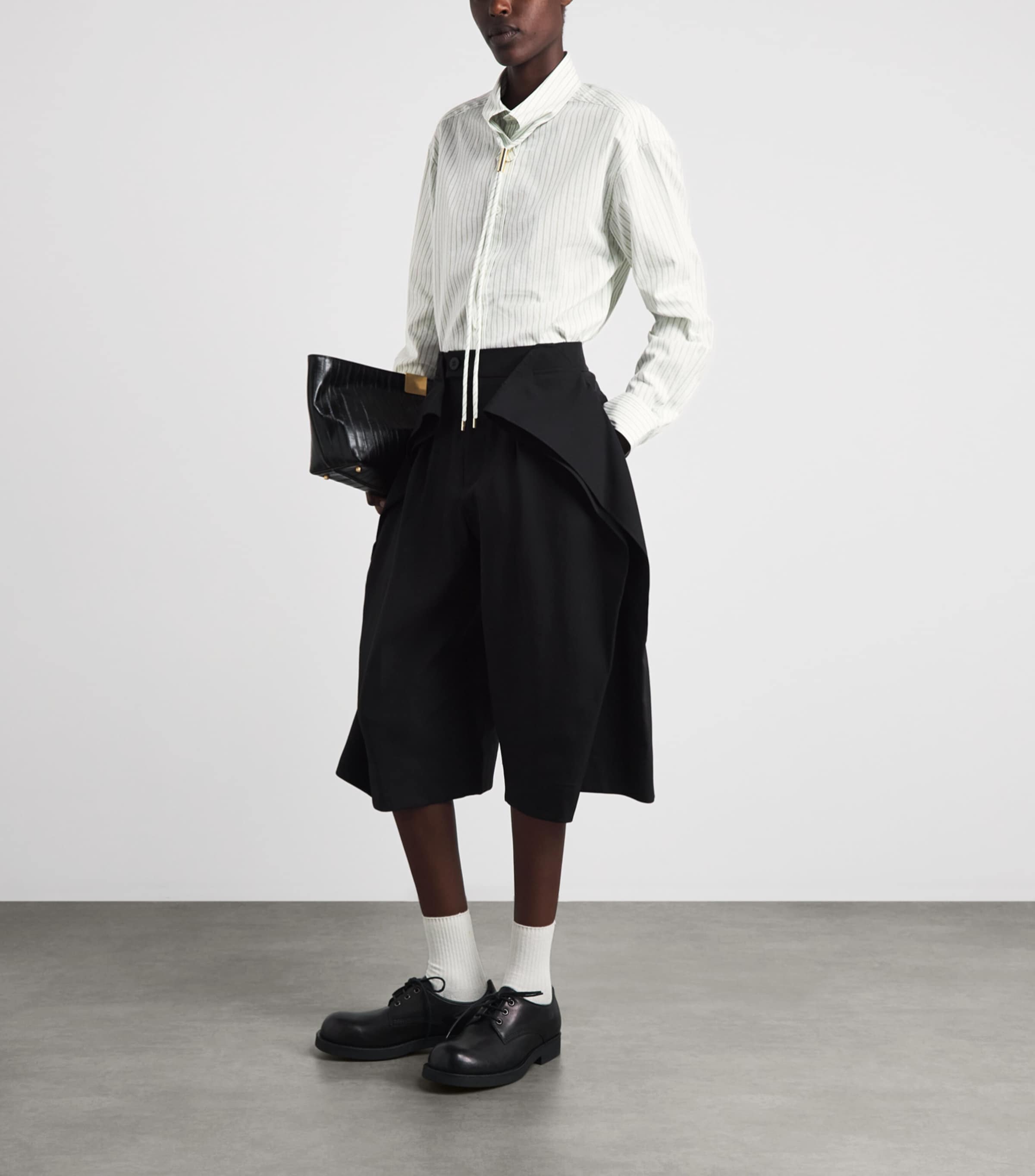 Issey Miyake Womens Cotton Monsieur Shirt White Hued Image 2