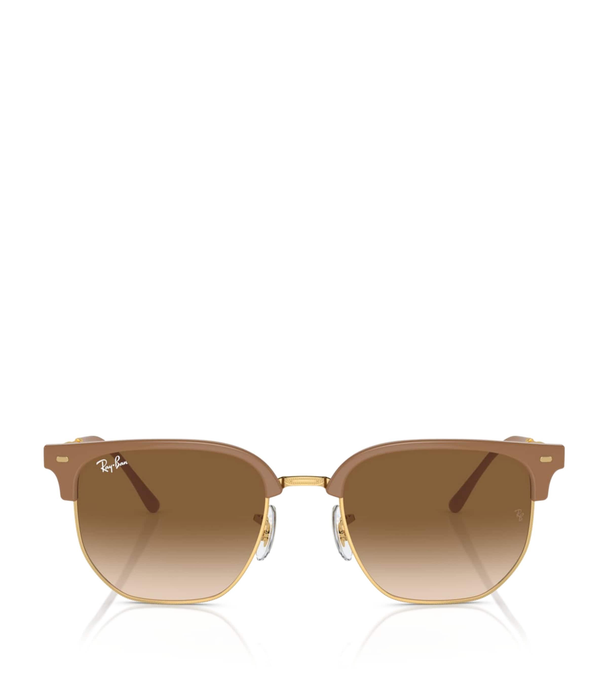 Ray-Ban New Clubmaster Sunglasses Beige Image 1