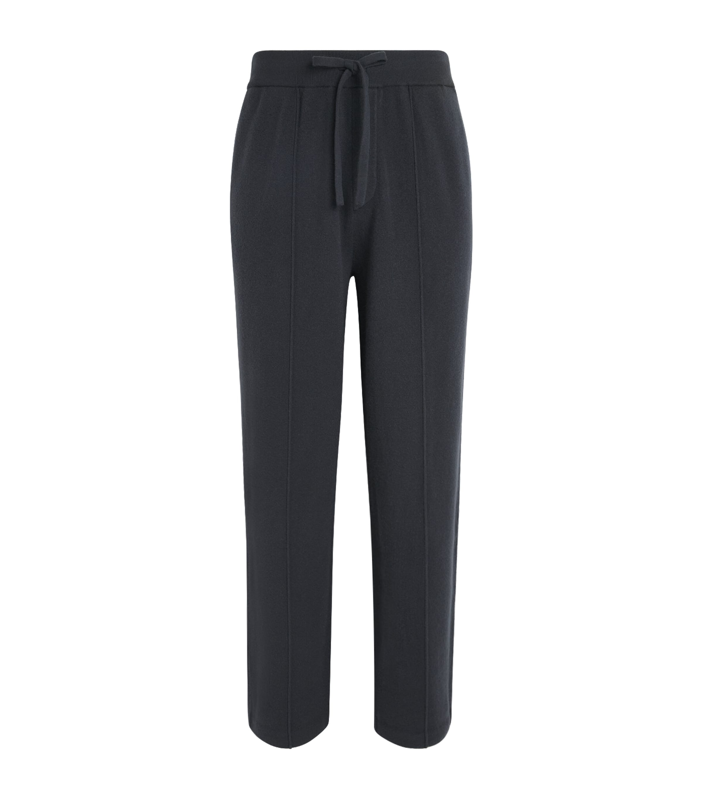 PAIGE Mens Knitted Cremonesi Sweatpants Storm Image 1