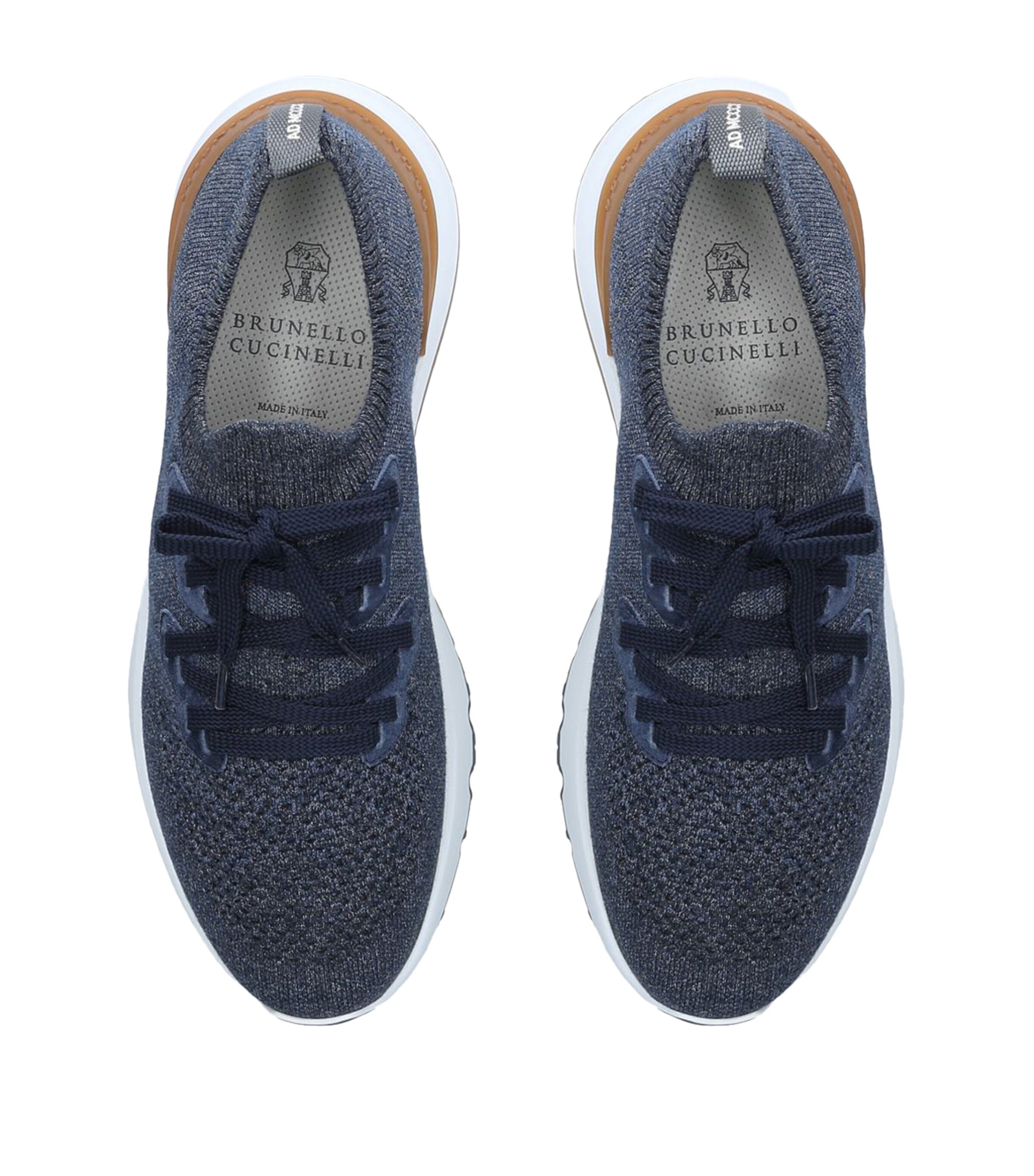 Lace-Up Sneakers NAVY Image 4