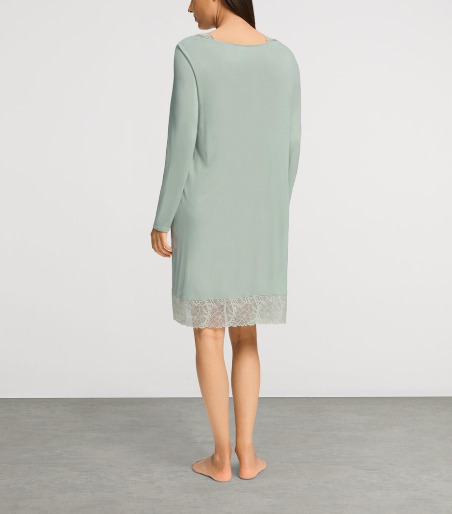 Hanro Womens Modal Nightdress Mystic Breeze Image 4