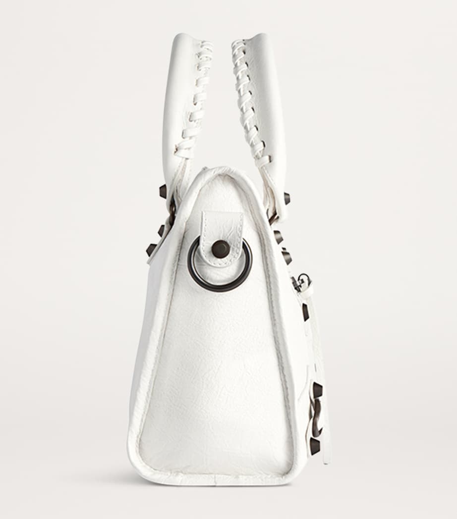 Balenciaga Small Lambskin Le City Top-Handle Bag Image 9