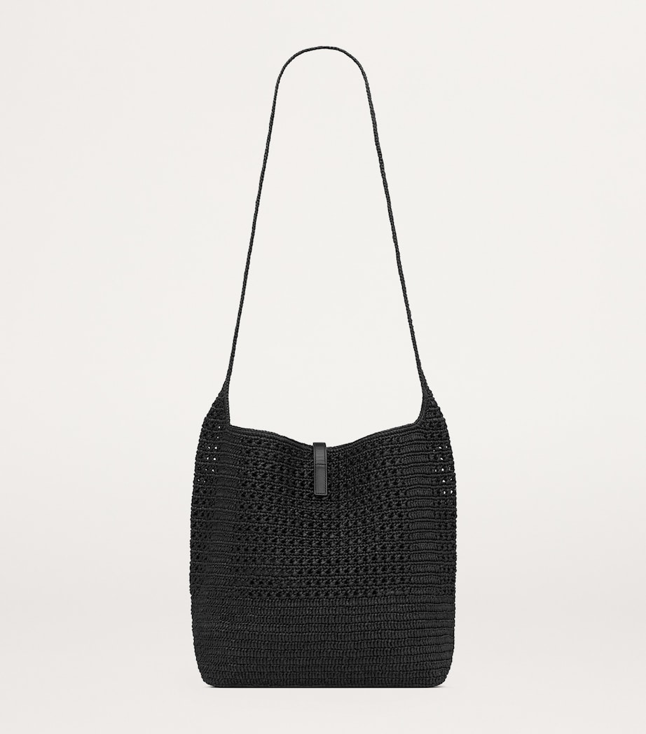 Saint Laurent Raffia Le 5 á 7 Shoulder Bag Image 2