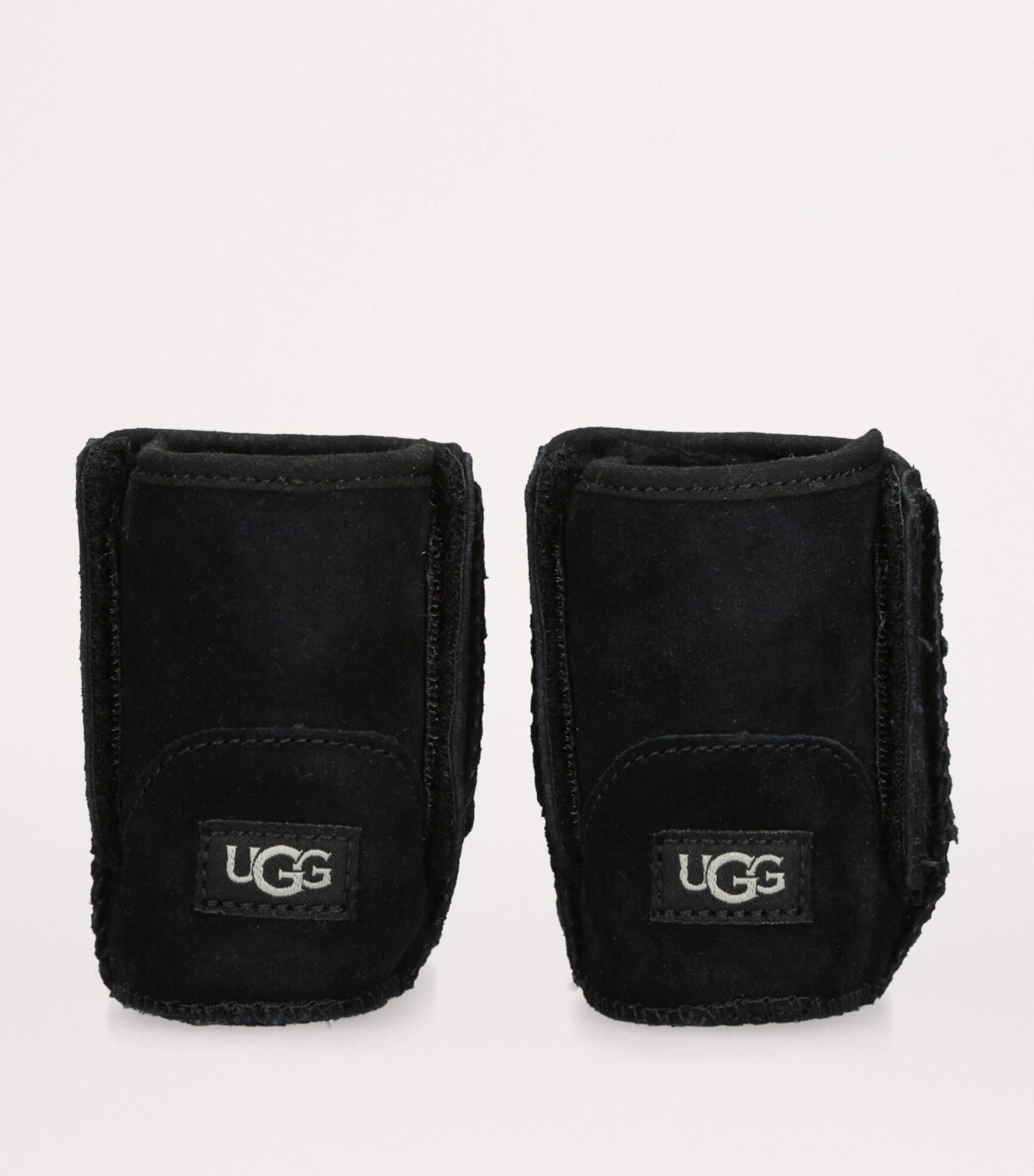 Suede Classic Baby Booties BLACK Image 2